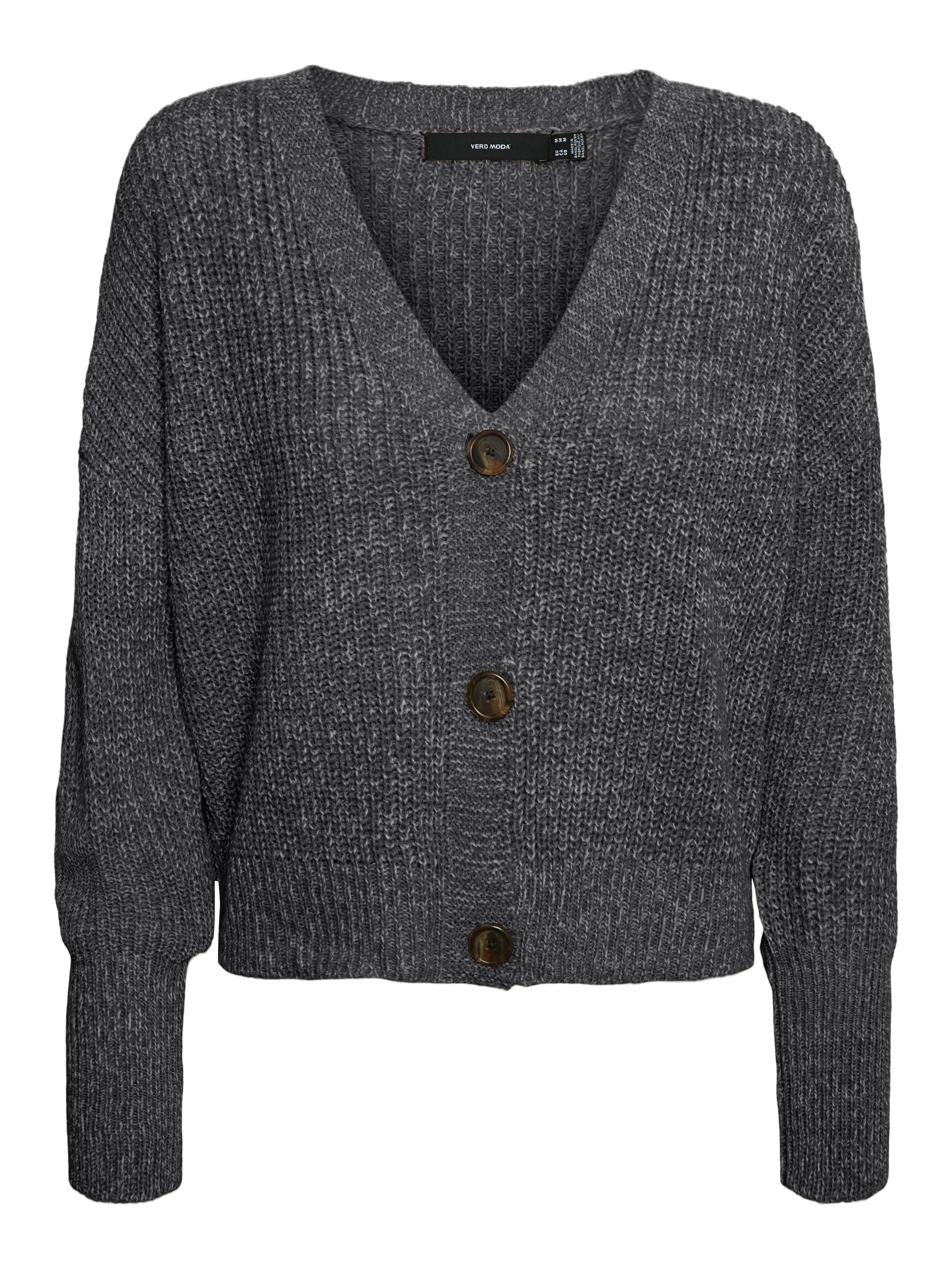Vero Moda Veste en tricot »VMLEA LS V-NECK CUFF CARDIGAN NOOS« fibre synthétique, coupe régulière