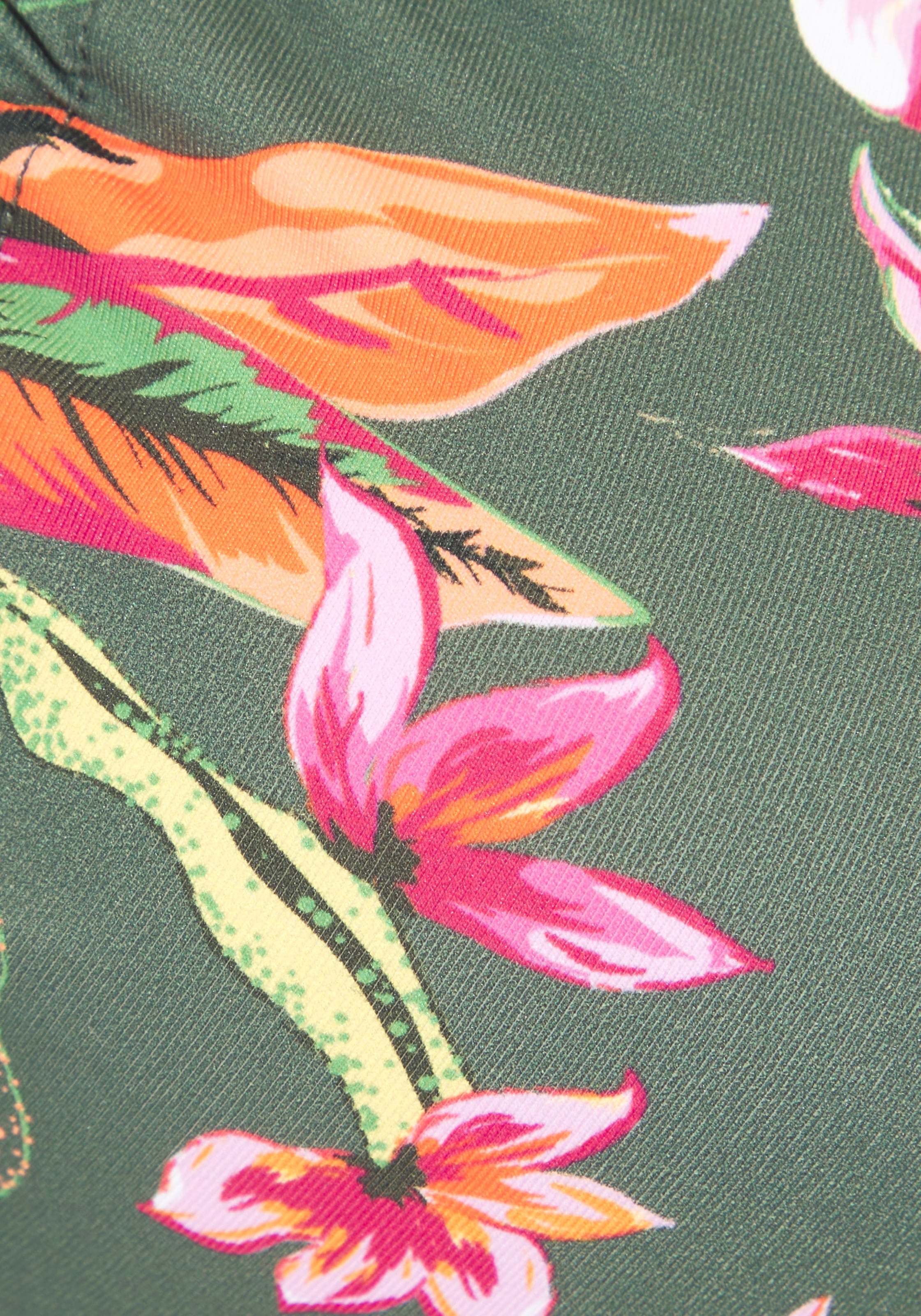 LASCANA Haut de bikini à armatures »Malia« mit tropischem Print