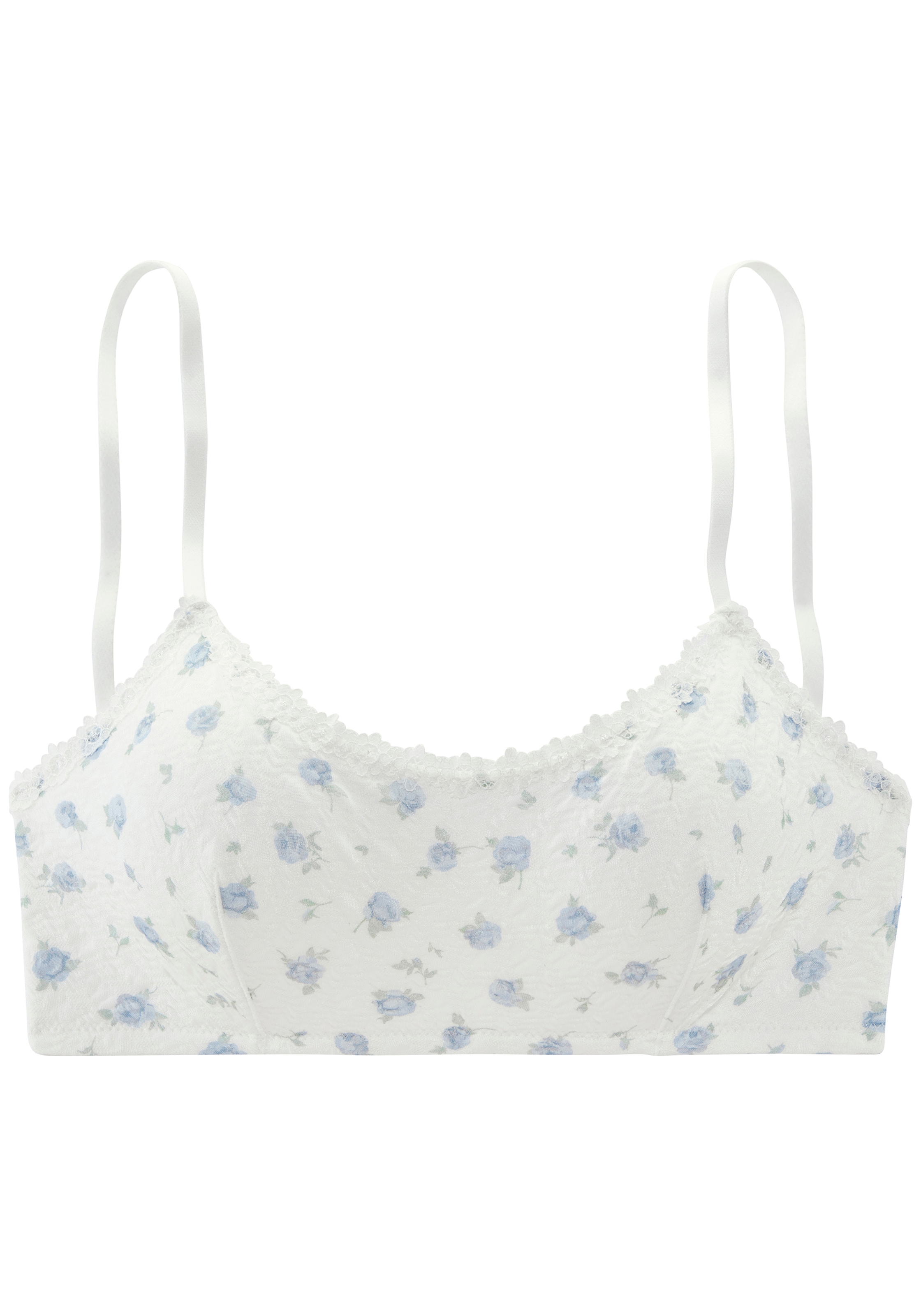 Vivance Soutien-gorge à bretelles »Rosali« sans armatures, en matière douce avec motif floral