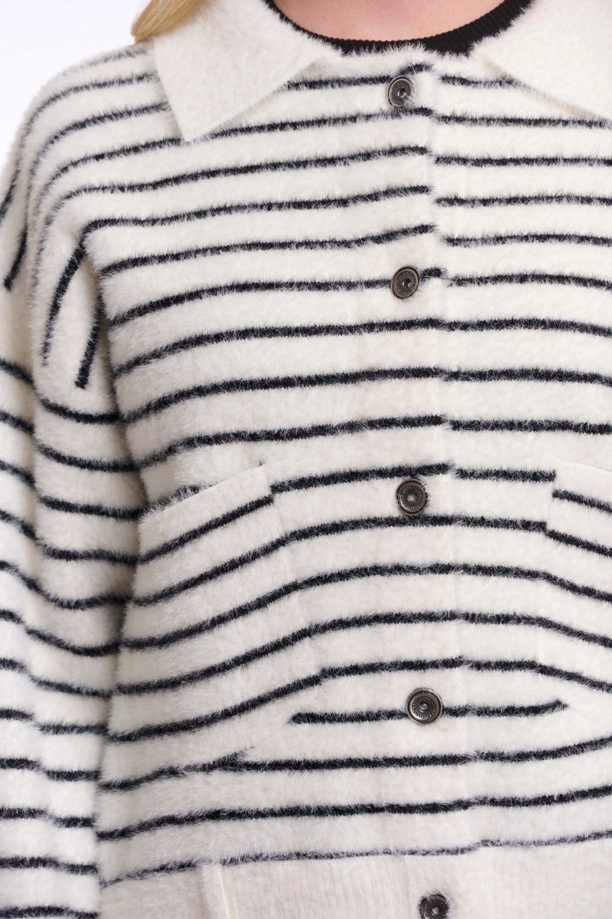 Rino & Pelle Strickjacke »BUBBLY« mit flauschiger Optik