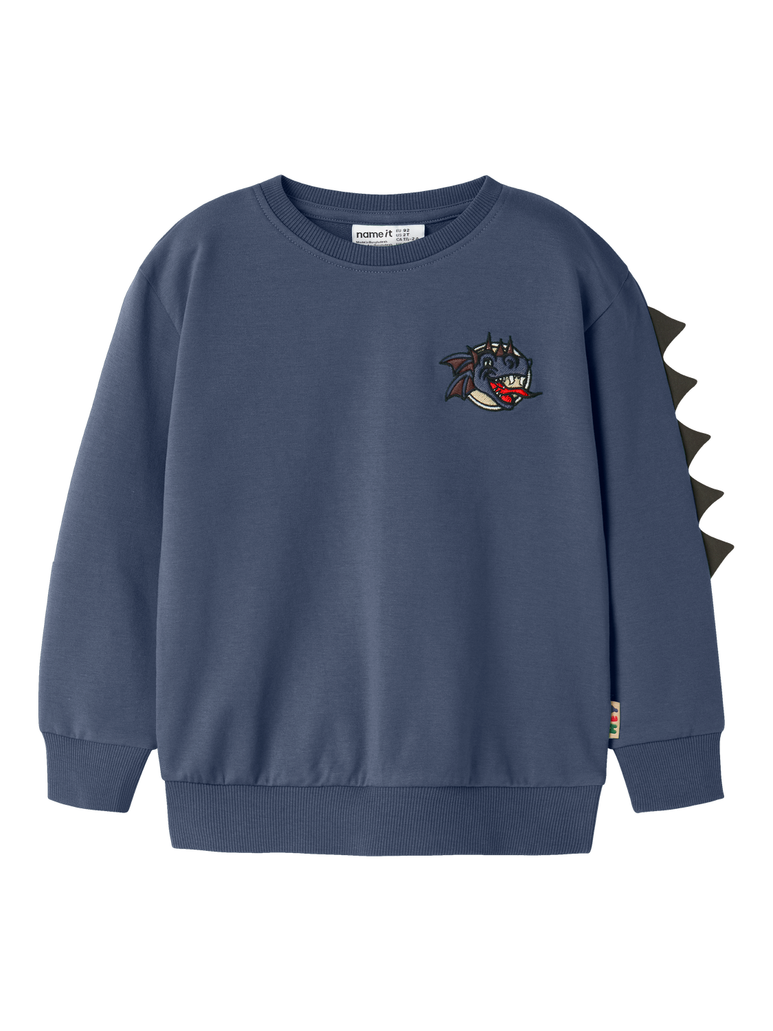 Name It Sweatshirt »NMMKETIL LS NREG SWEAT UNB«, Baumwollmischung, regular fit
