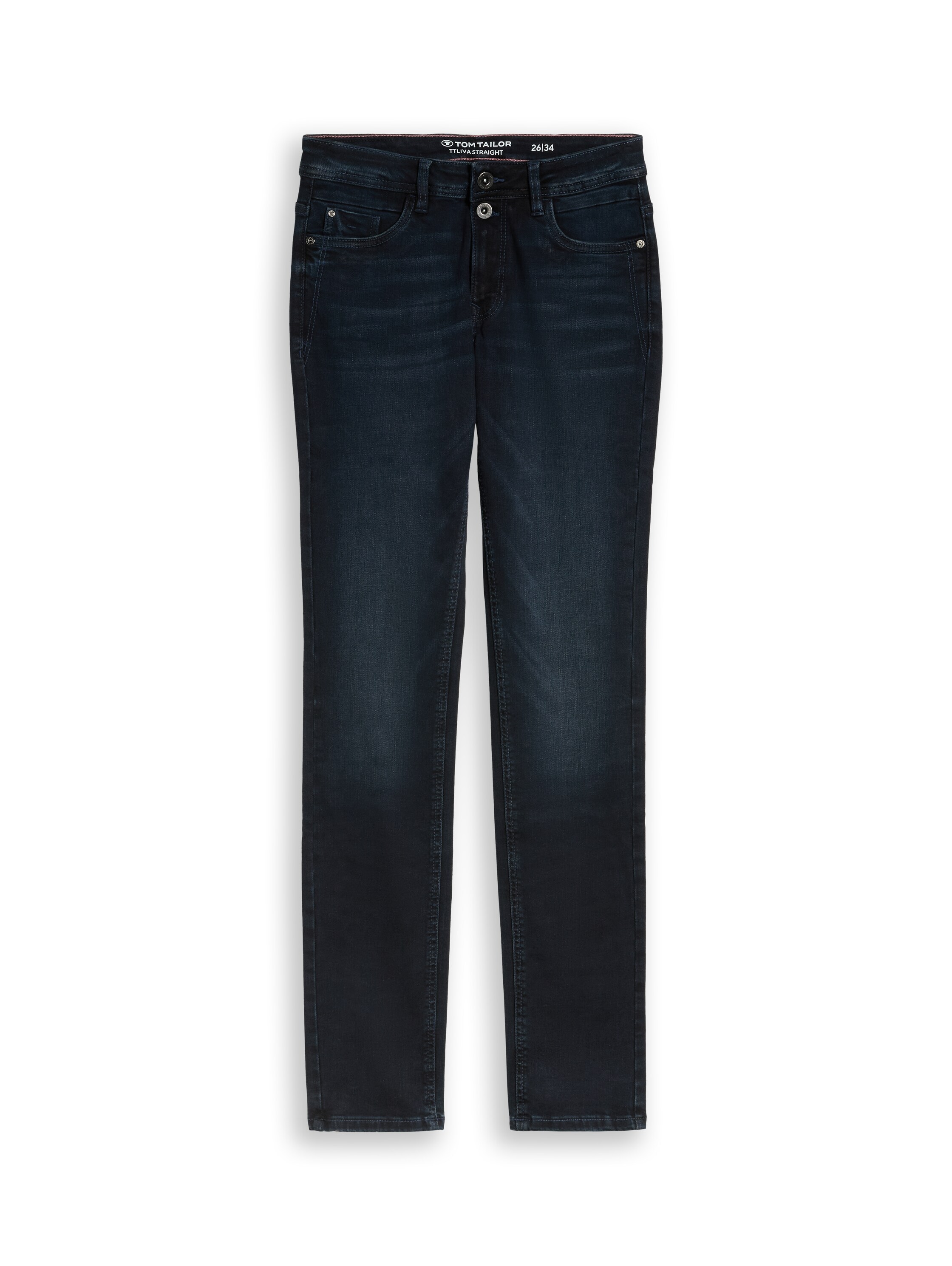 TOM TAILOR Straight-Jeans »LIVA Straight« mit Stretch