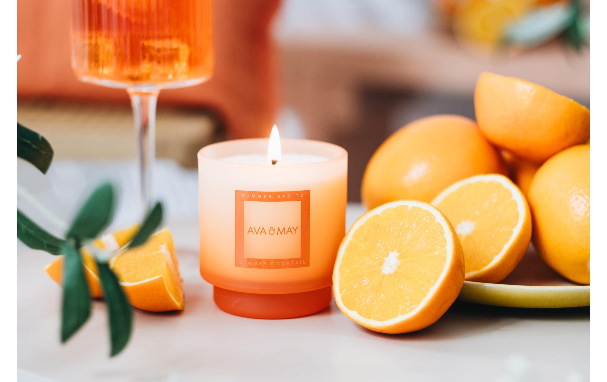 AVA & MAY Duftkerze »Summer Spritz 200 g«