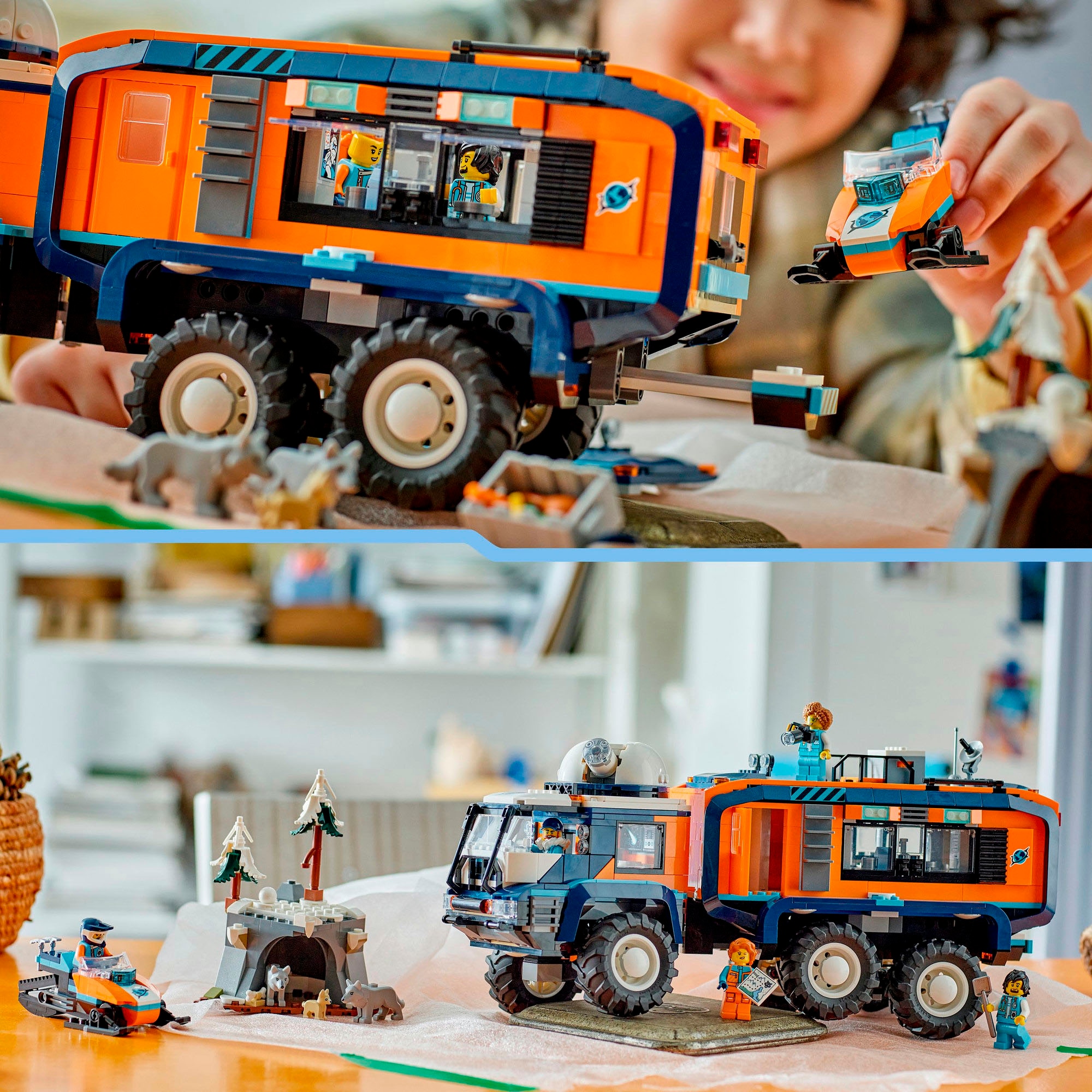 LEGO® Pions de construction »Arktis-Truck mit Labor (60471), LEGO City« Made in Europe