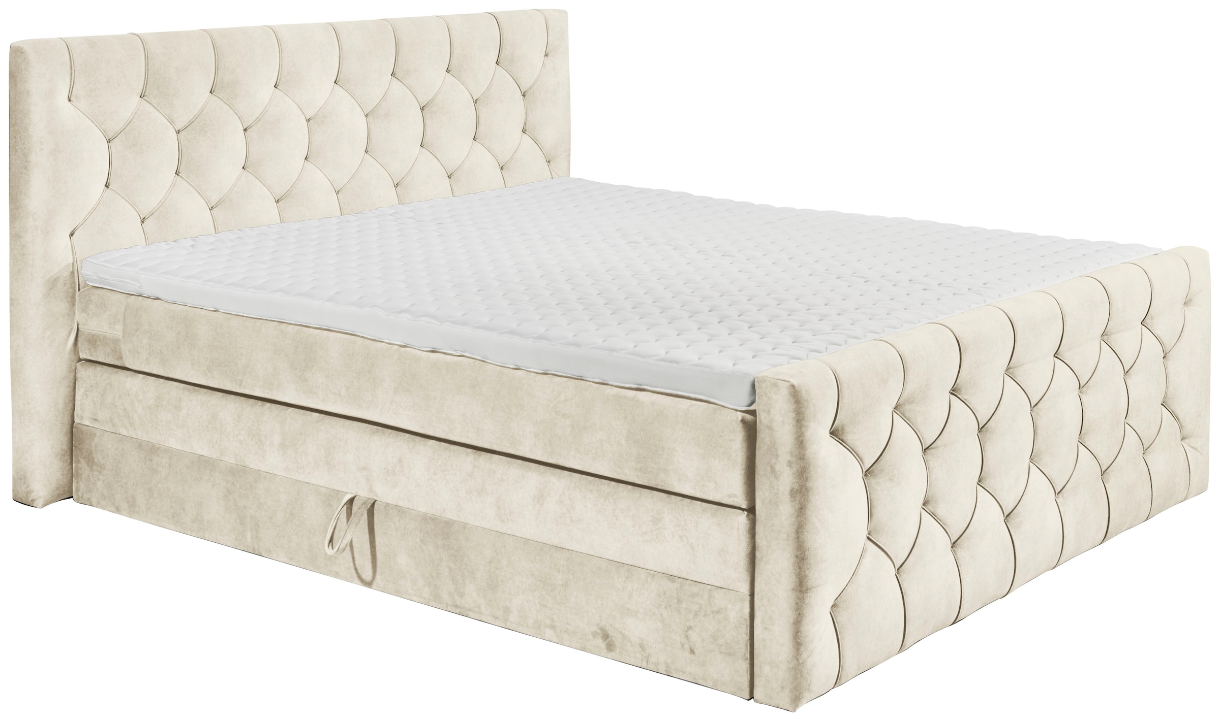 ED EXCITING DESIGN Lit boxspring »"Cashfield", OTTOs Choice! Topseller inkl. zwei Bettkästen & Topper« erhältlich in den Grössen 160x200cm und 180x200cm