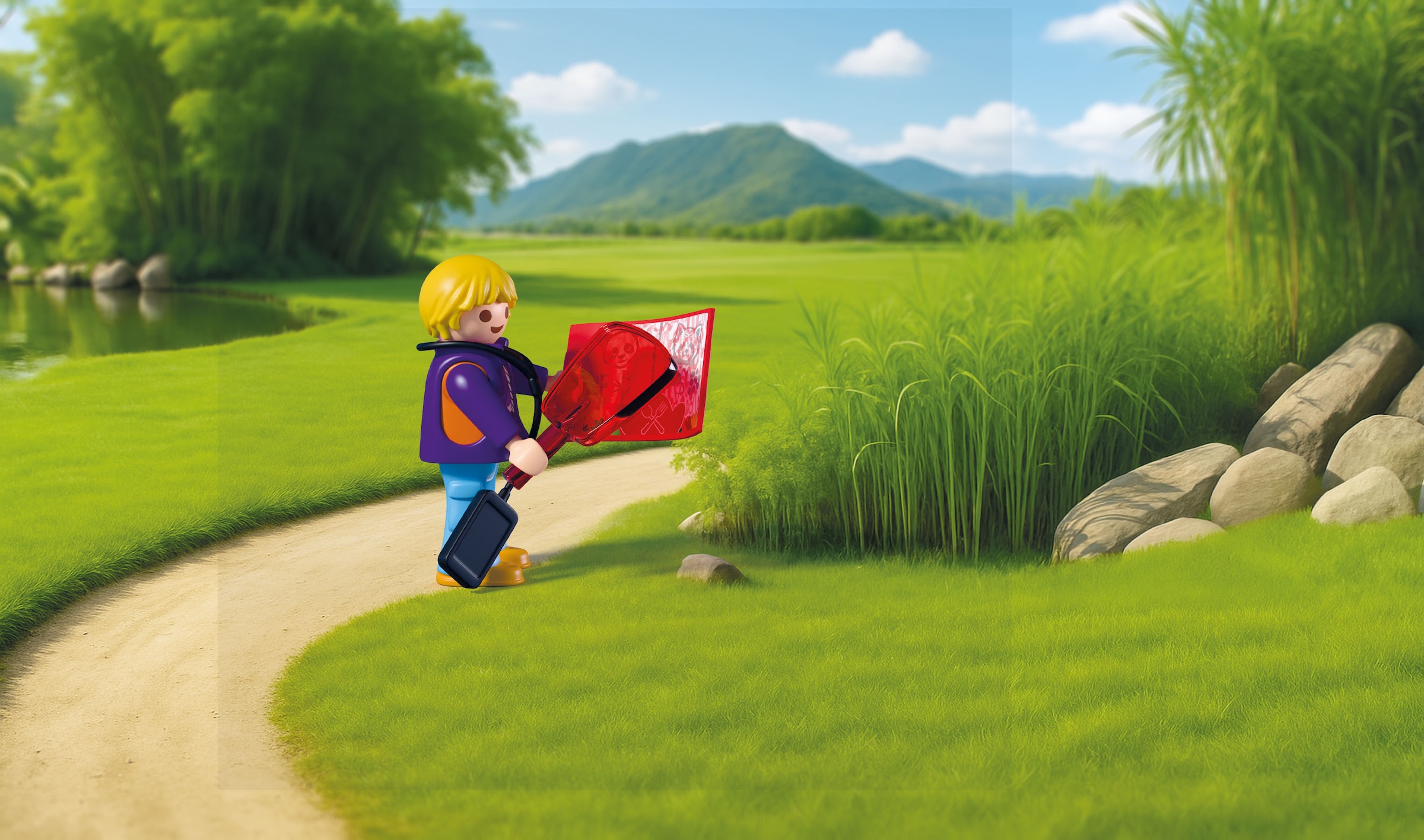 Playmobil® Jeu de construction »Zoo: Tierpflegermobil (72072), Animals & Friends« Made in Europe