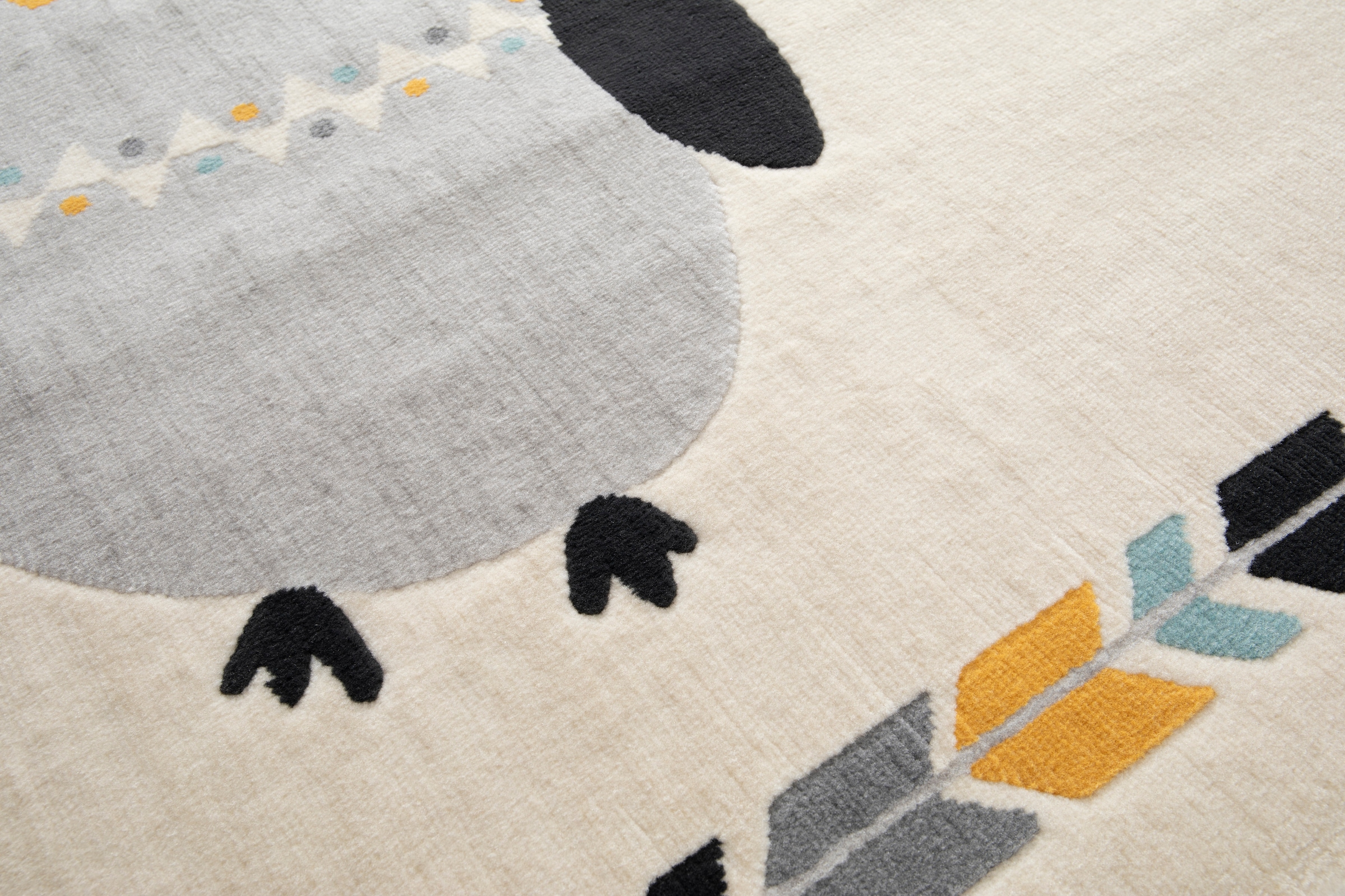 Primaflor-Ideen in Textil Tapis pour enfants »COCOON - Wunderwelt« Rectangulaire 6 mm Höhe Poils ras, motif pingouin
