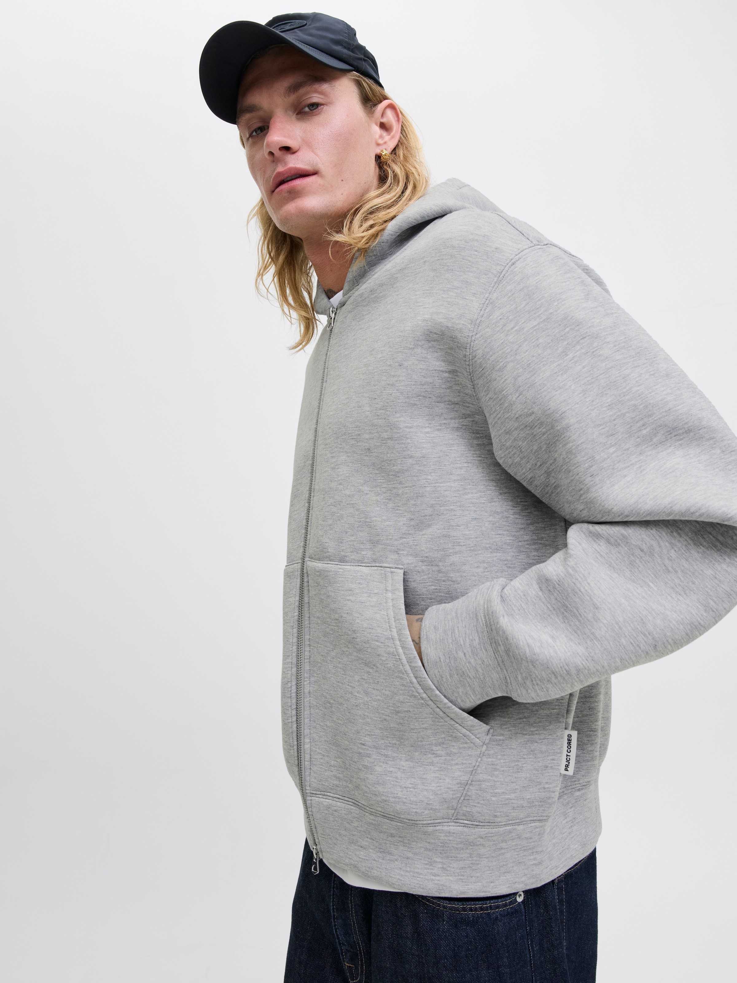 Jack & Jones Kapuzensweatshirt »JCOCOVER SCUBA SWEAT ZIP HOOD NOOS«
