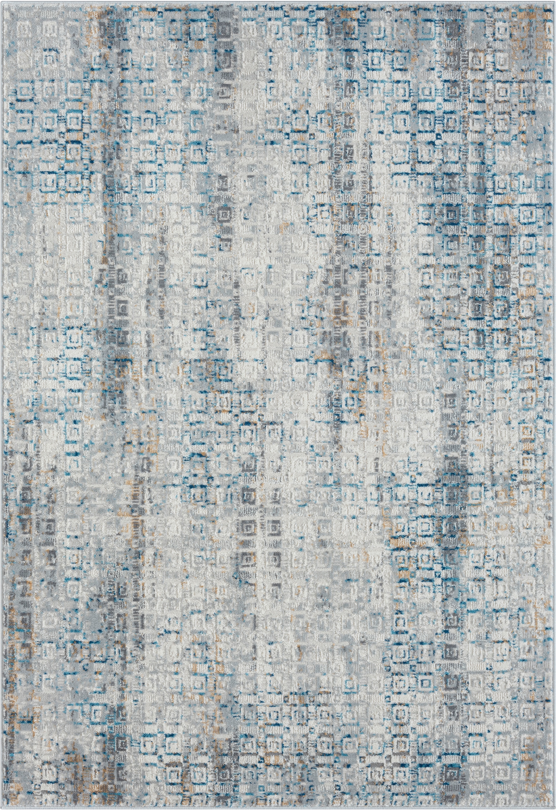 GOODproduct Teppich »Jaxyn« rechteckig 8 mm Höhe Kurzflor, modernes Design, pflegeleicht, Wohnzimmer