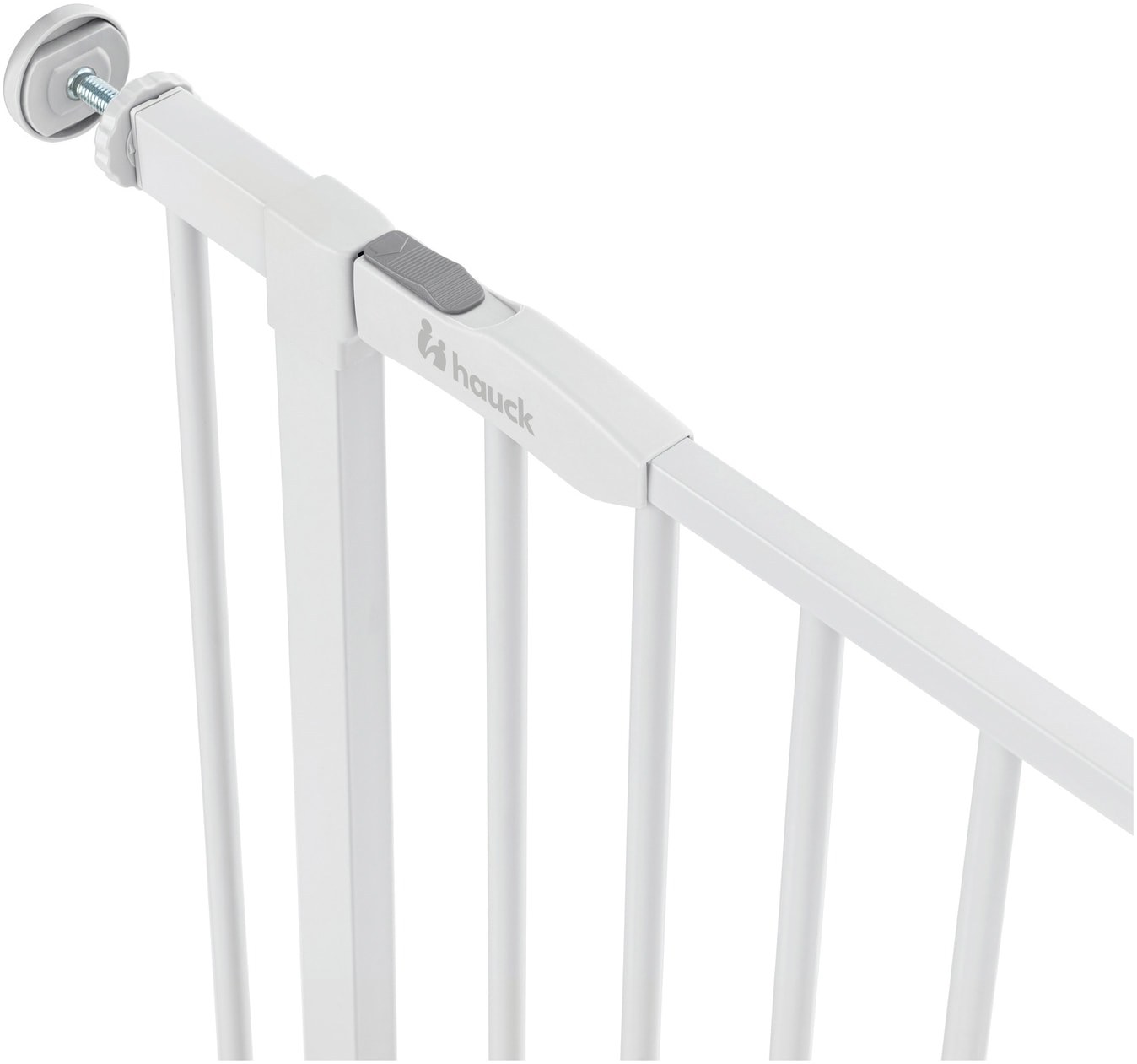 Hauck Türschutzgitter »Open N Stop 2, White« auch als Treppenschutzgitter verwendbar; 75-80 cm, erweiterbar