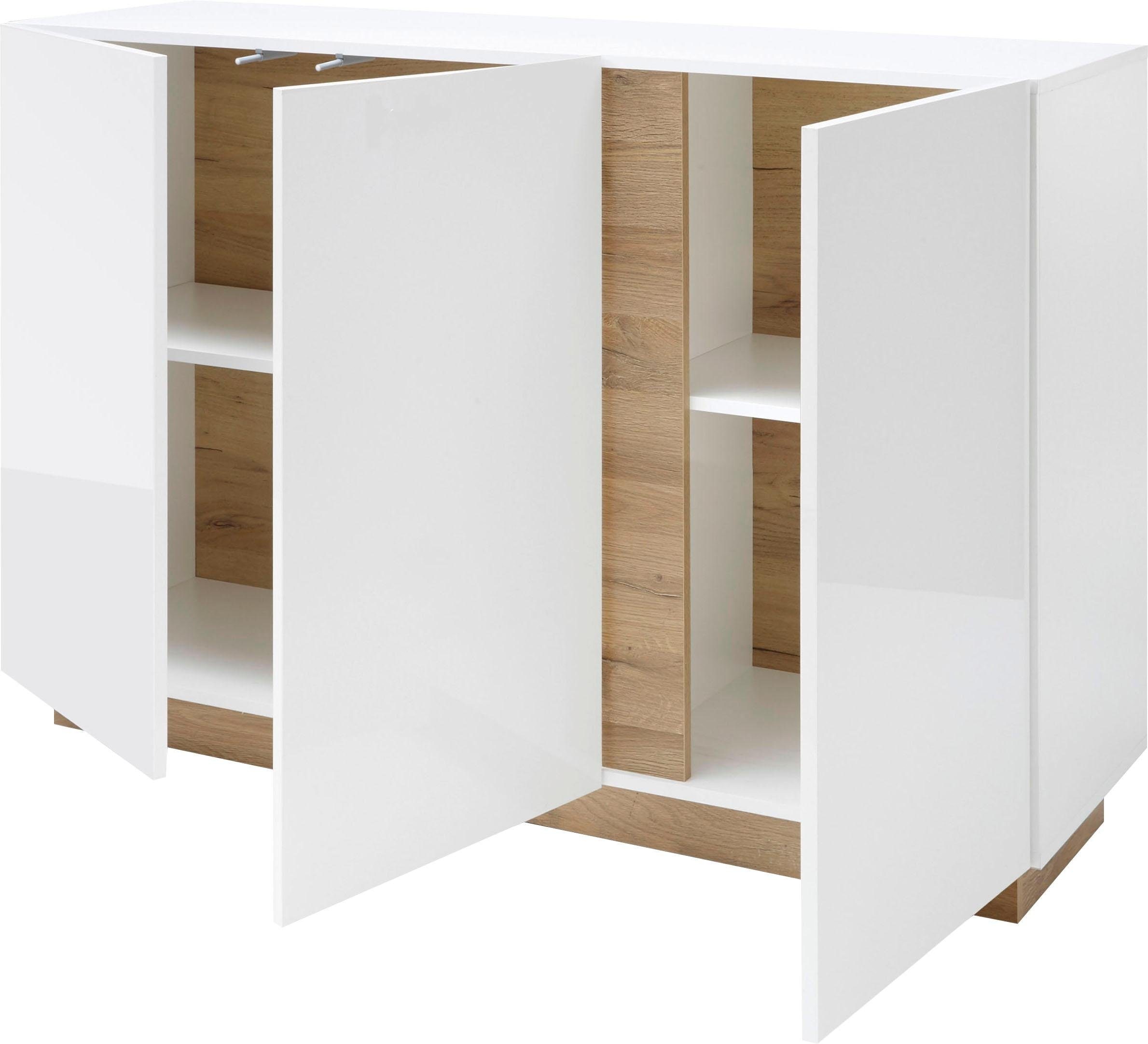 Home affaire Sideboard »CLAiR Sideboard 52« Breite 138 cm