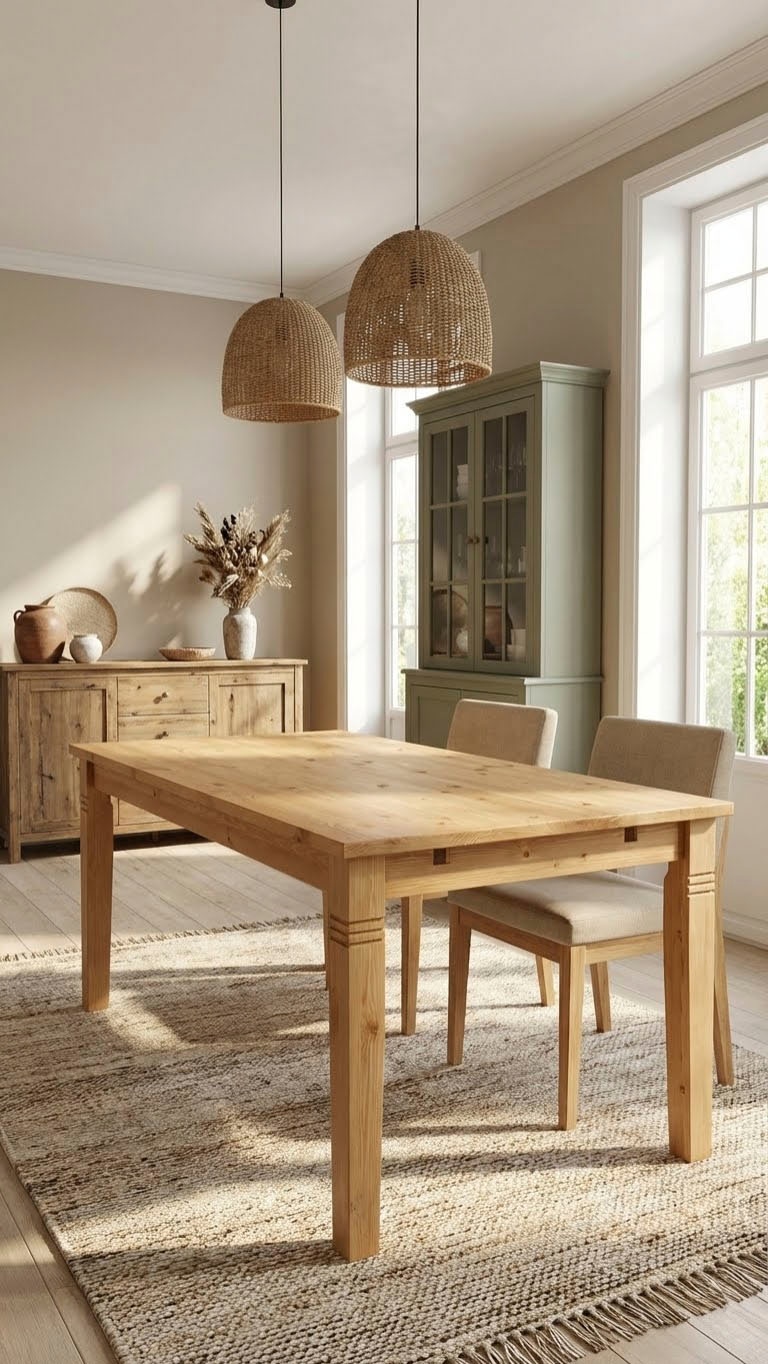 Home affaire Table de salle à manger »Danuta« wahlweise mit Schublade, aus massiver Kiefer, FSC®-zertifiziert