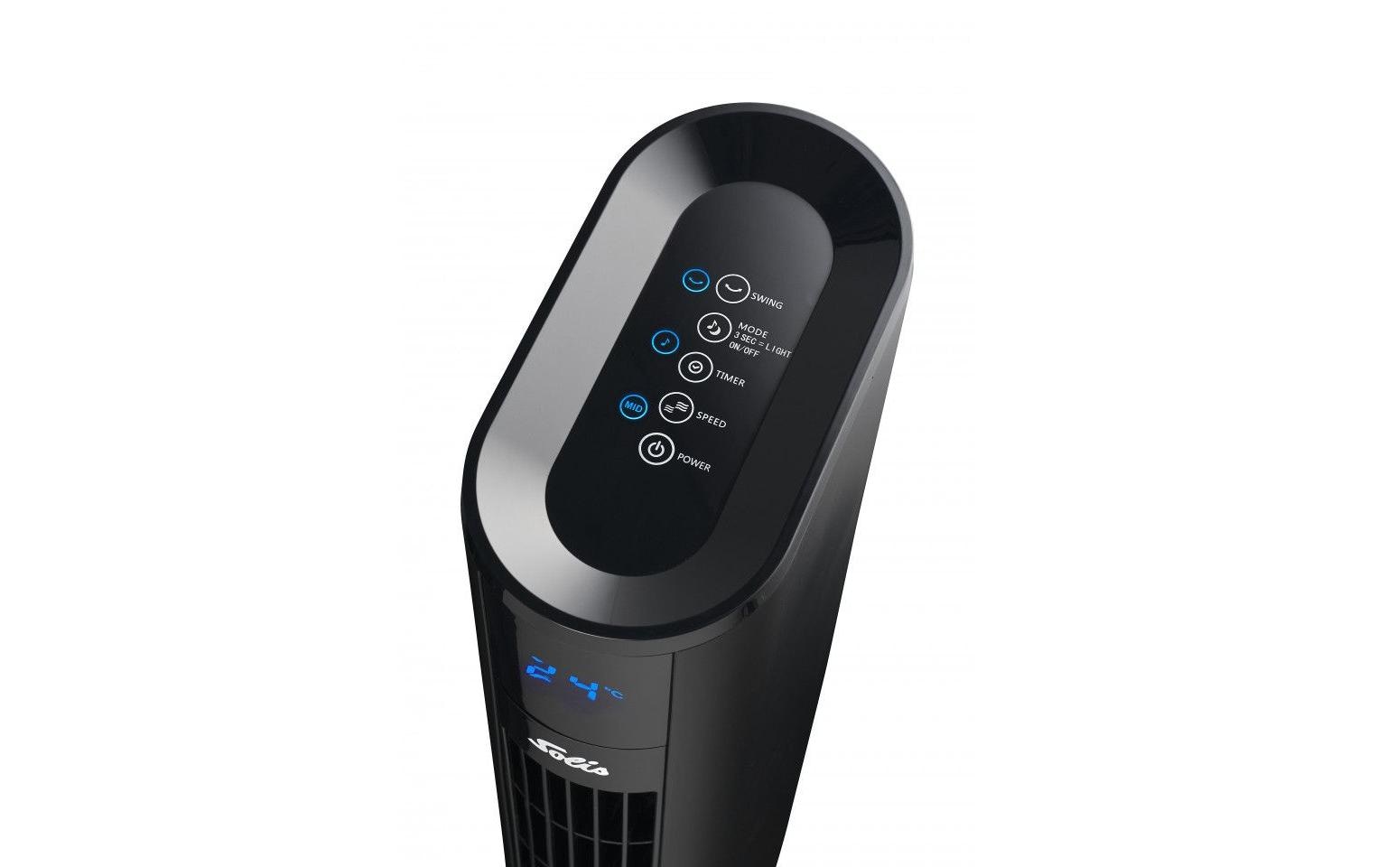 SOLIS OF SWITZERLAND Turmventilator »Easy Breezy Schwarz«