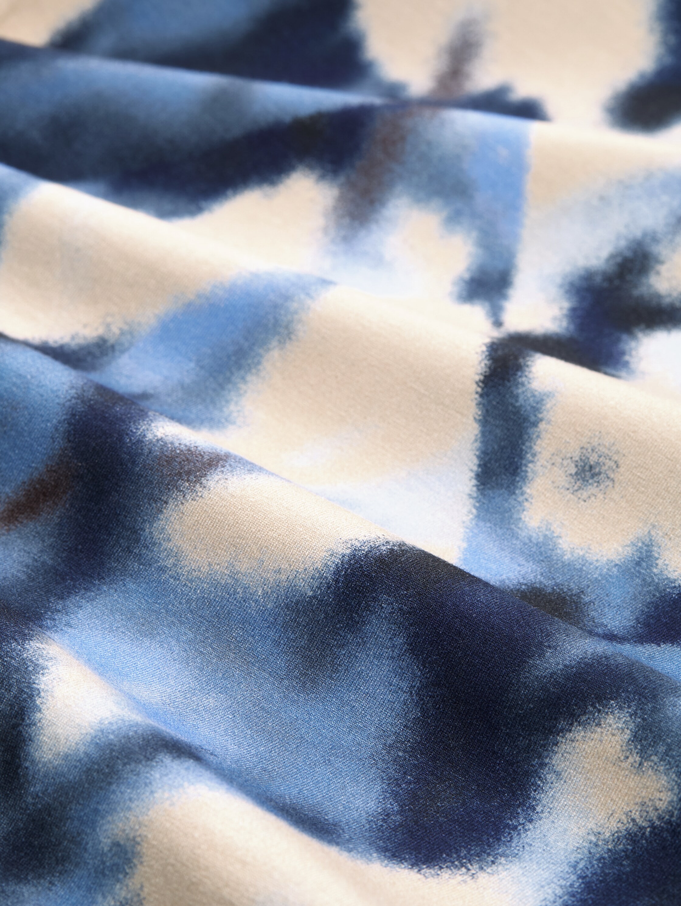 TOM TAILOR T-shirt à manches longues mit All-Over Print