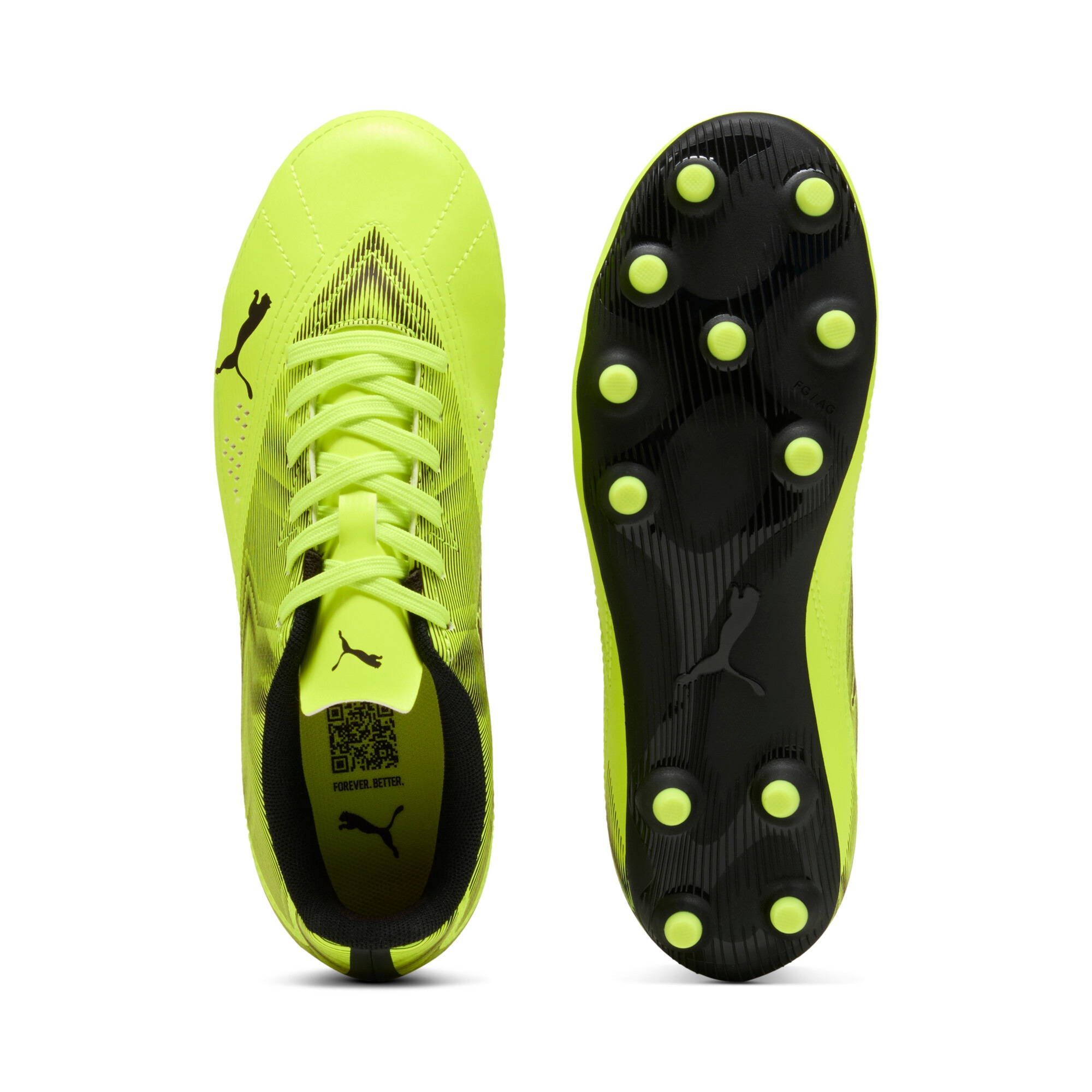 PUMA Chaussure de football »RAPID FGAG JR«  pour terrains en gazon et gazon synthétique, pour adolescents