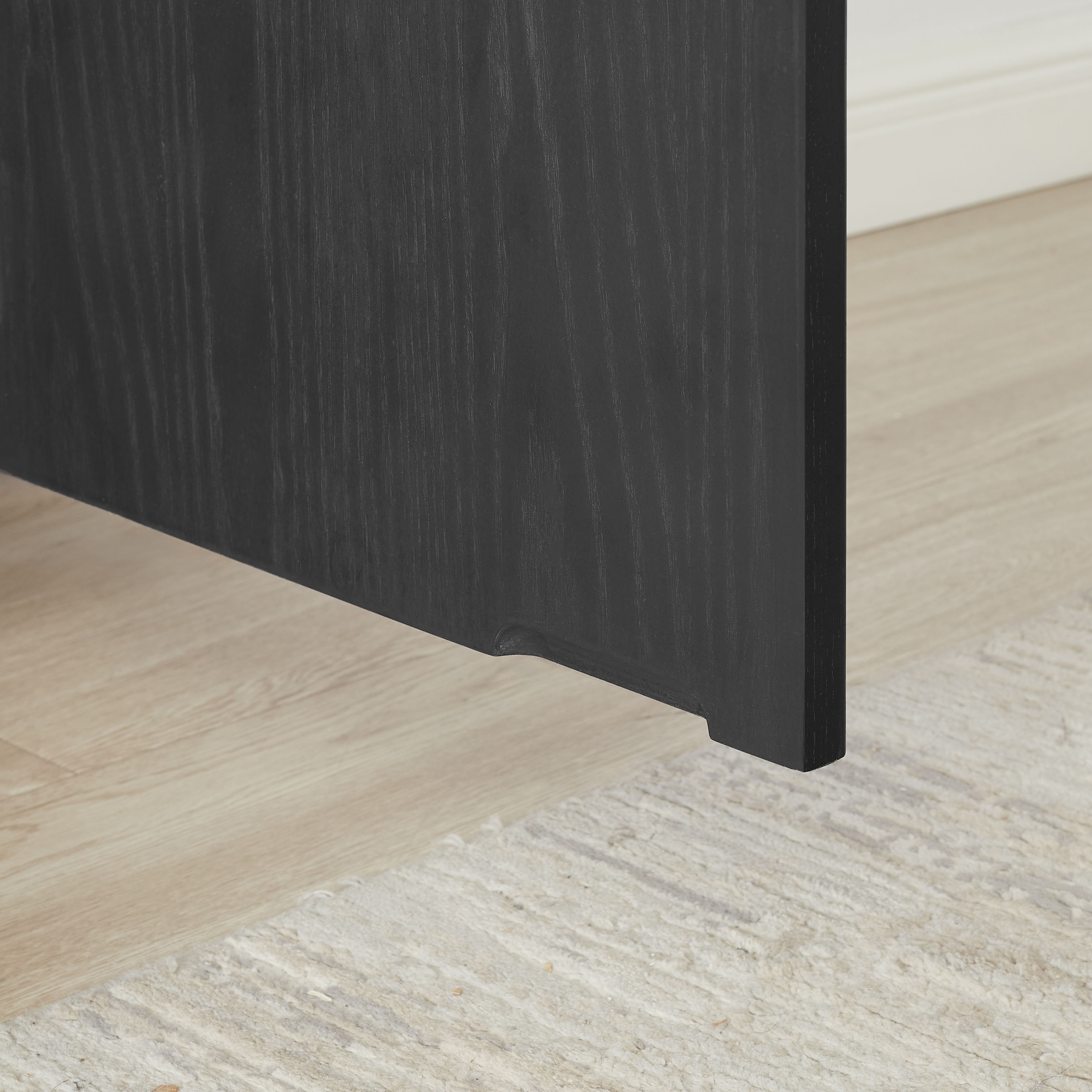 GOODproduct Tableau TV »Candise« Sintersteinplatte, Soft-Close-Funktion, FSC-zertifiziertem Eschenholz