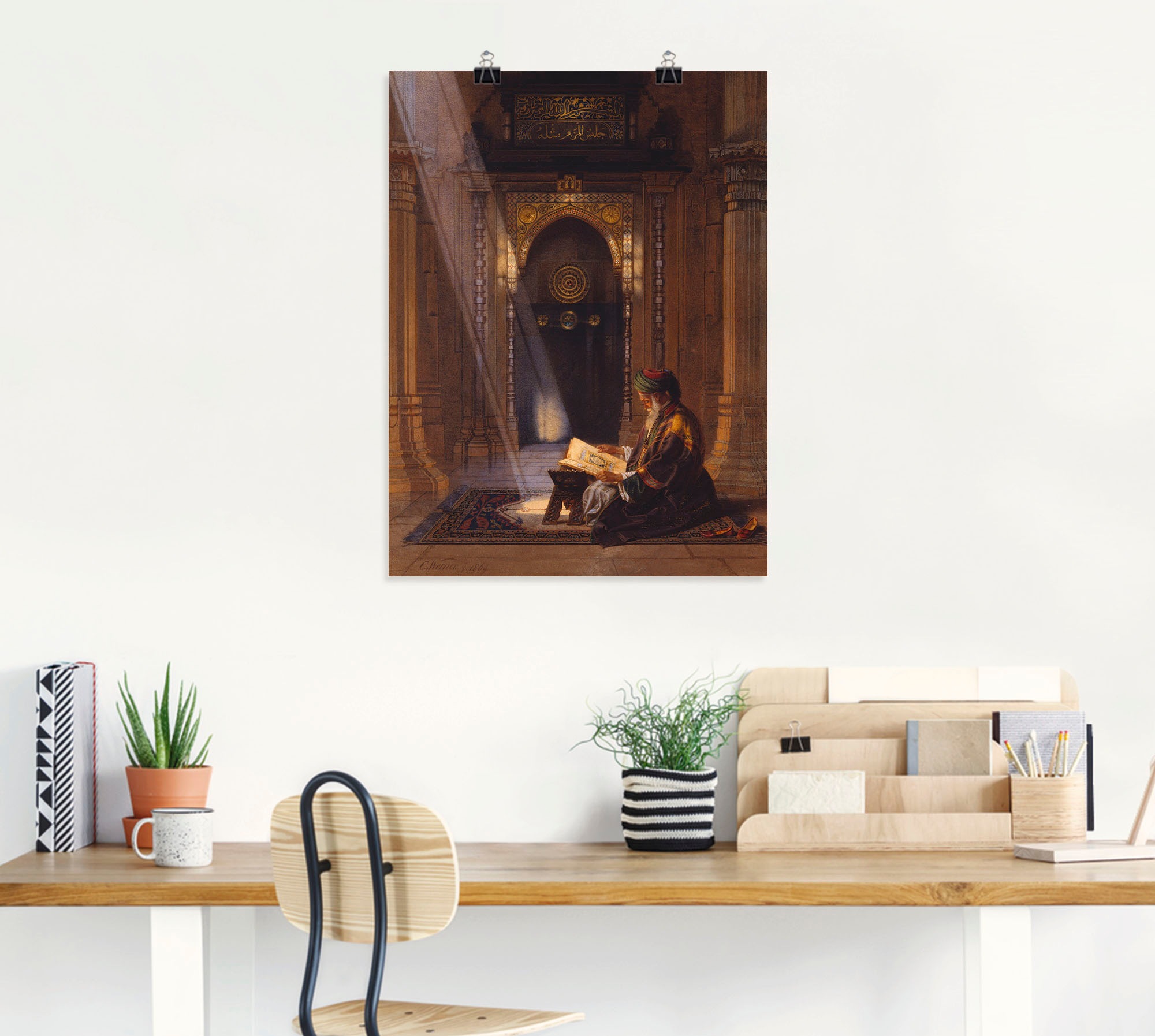 Artland Fresque murale »In der Moschee.« 1 cuis tlg. als Leinwandbild, Poster in verschied. Grössen