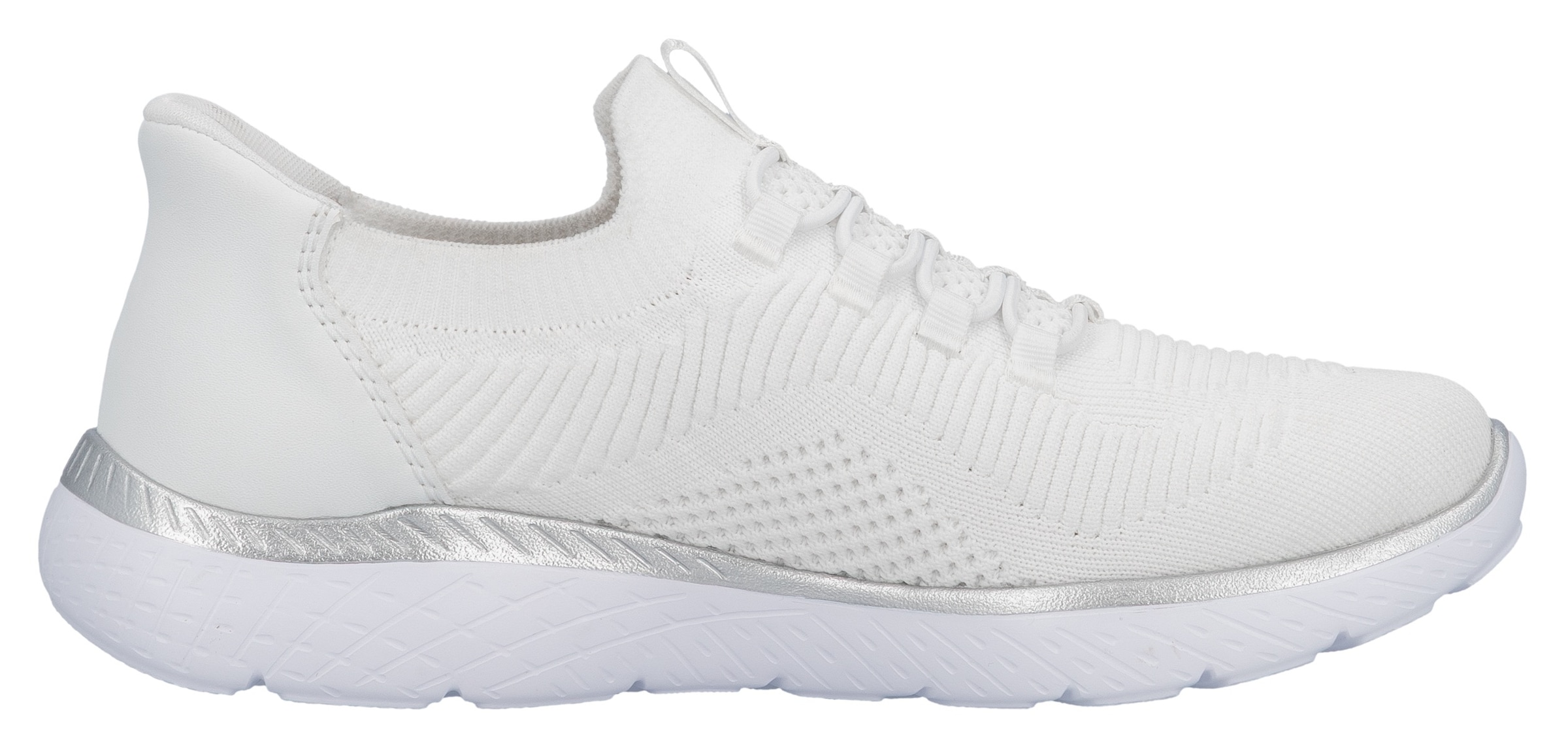 RIEKER Sport Baskets slip-on »Ready2GO«  , Halbschuh, Freizeitschuh, Slipper mit MemoSoft-Innensohle