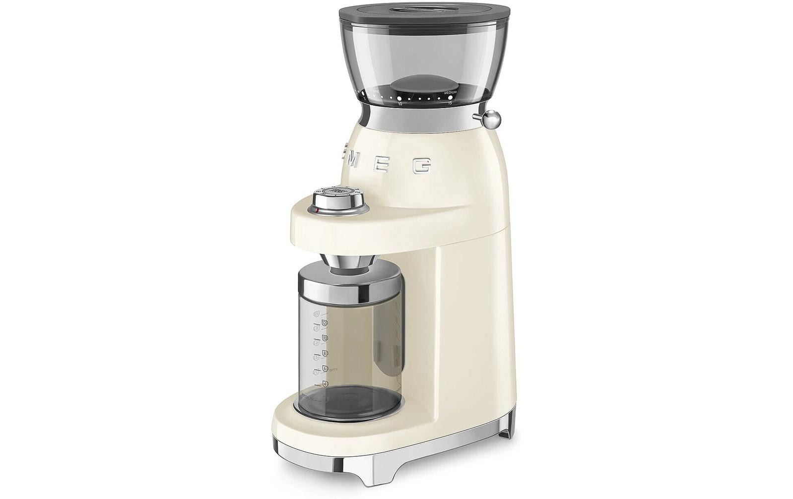 Smeg Kaffeemühle 150 W Kegelmahlwerk 240 gBohnenbehälter