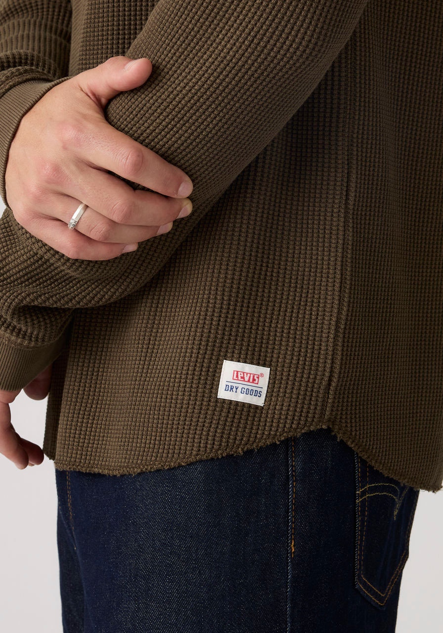 Levi's® Langarmshirt Waffelstruktur