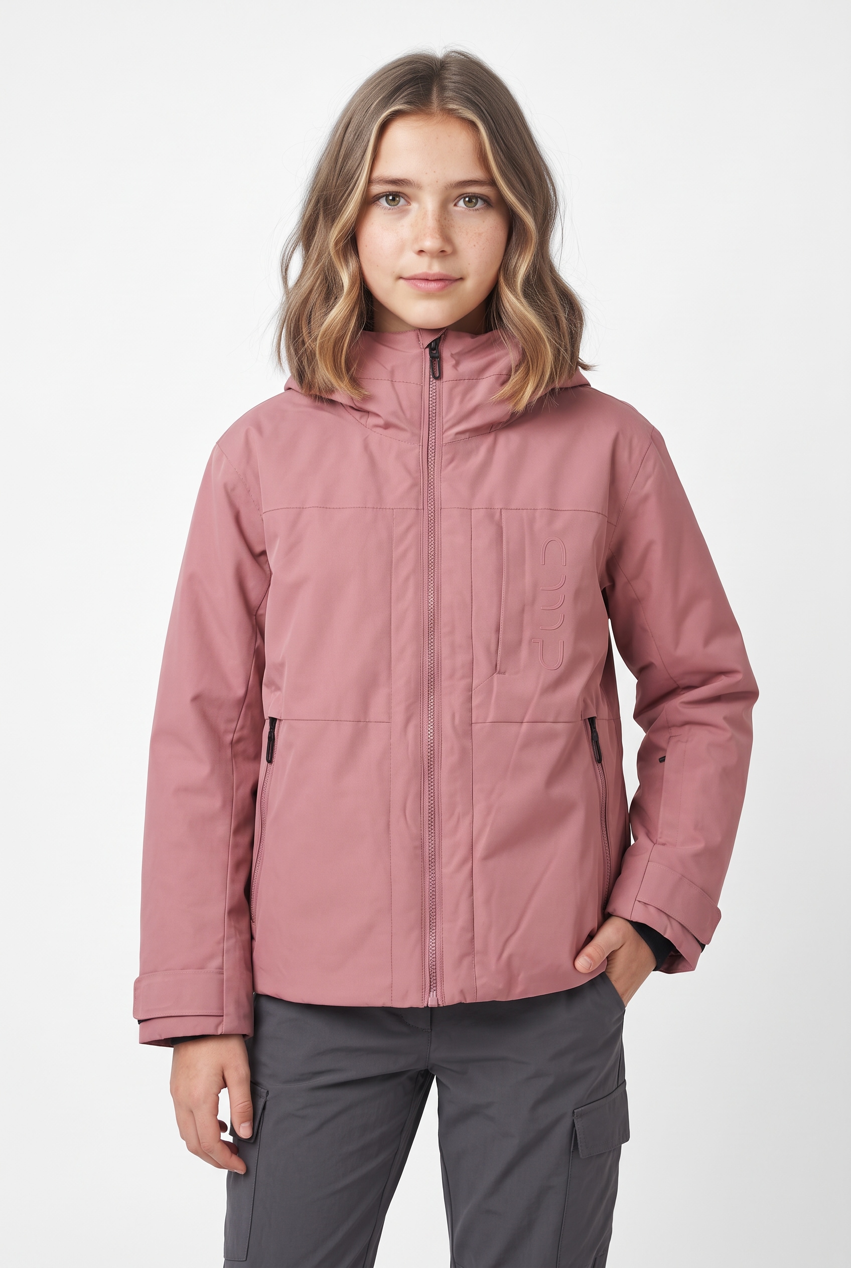 CMP Veste fonctionnelle »KID G JACKET FIX HOOD« avec capuche 5 : pour enfants, avec capuche fixe, léger, en polyester