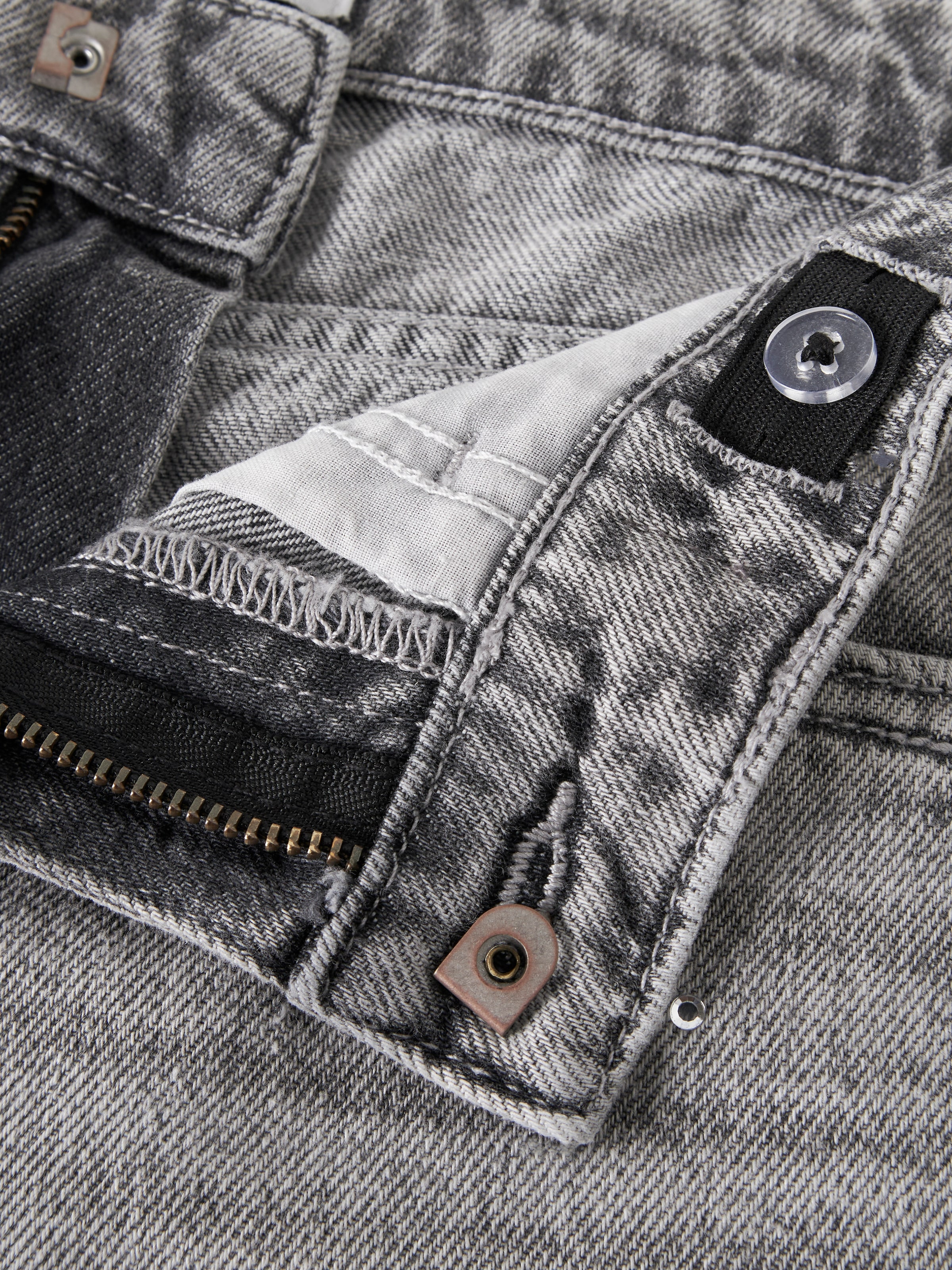 Name It Short en jean »NKFROSE REG DNM SHORTS 6042-AC NOOS« coton, avec strass