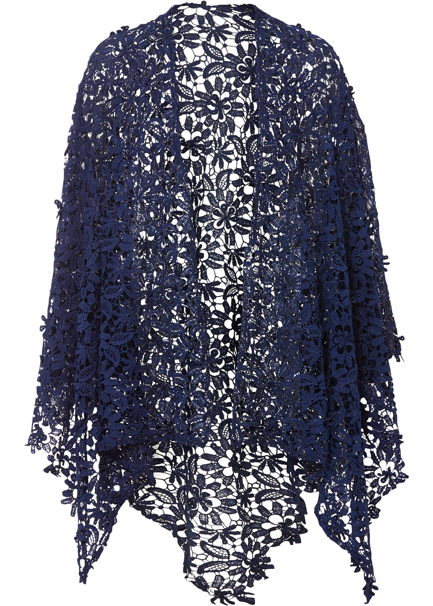 bonprix Poncho en tricot