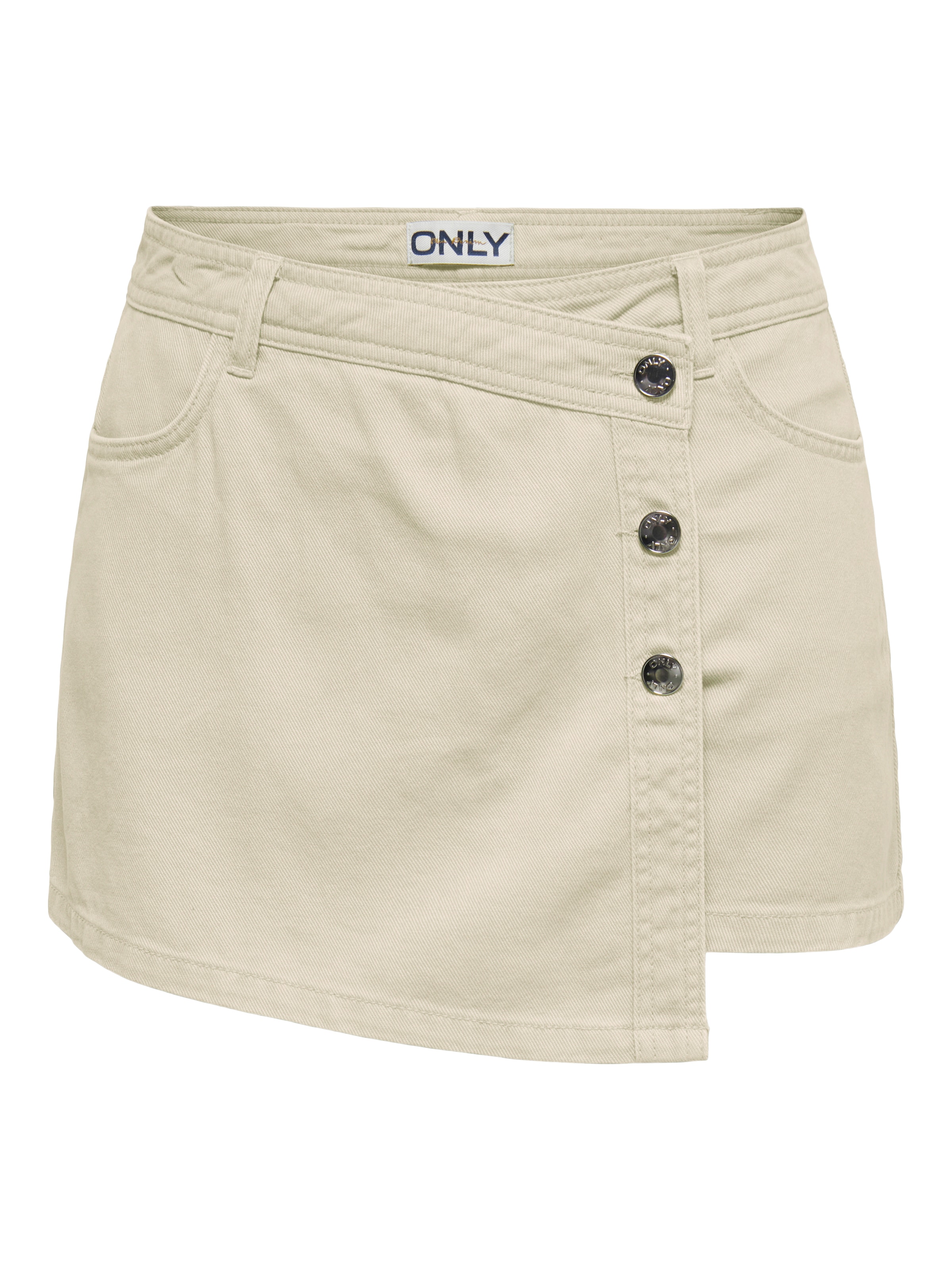 ONLY Jupe-culotte »ONLLESLY REG COL SKORT PNT« Coton, taille régulière