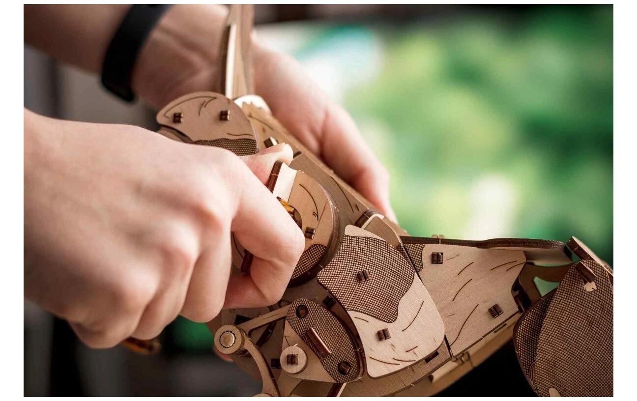   Modellbausatz »Eco-Wood-Art Welpe« 220 Stk. tlg.