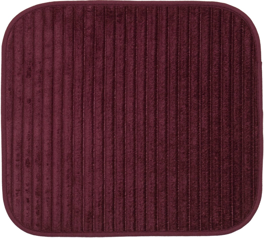 Gözze Tapis de bain »Berlin« Höhe 7 mm Badteppich, Uni Farben, Cord Optik, waschbar
