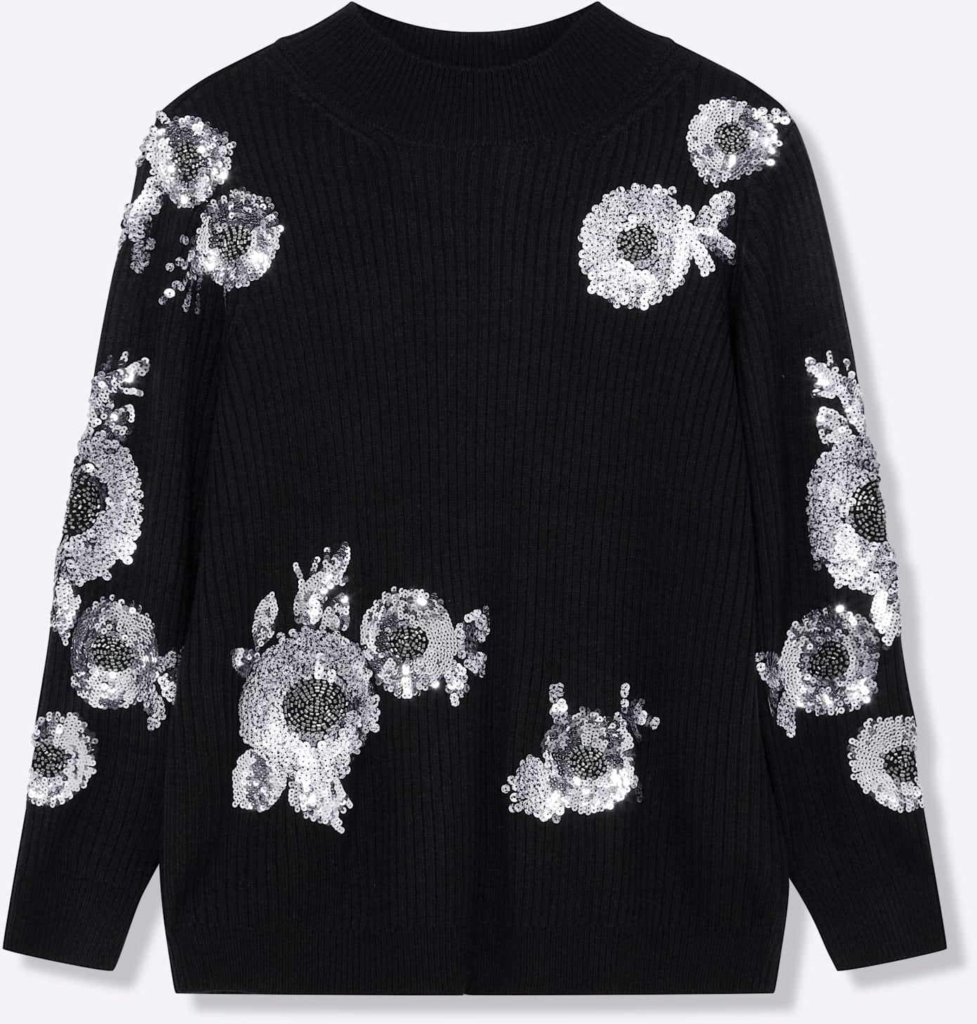 sheego by Joe Browns Pull à col montant »Pullover«