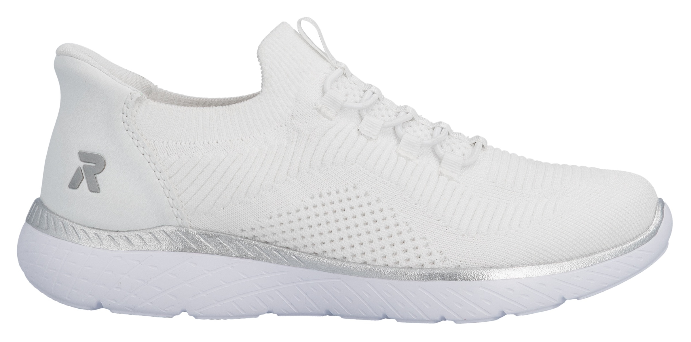 RIEKER Sport Baskets slip-on »Ready2GO«  , Halbschuh, Freizeitschuh, Slipper mit MemoSoft-Innensohle