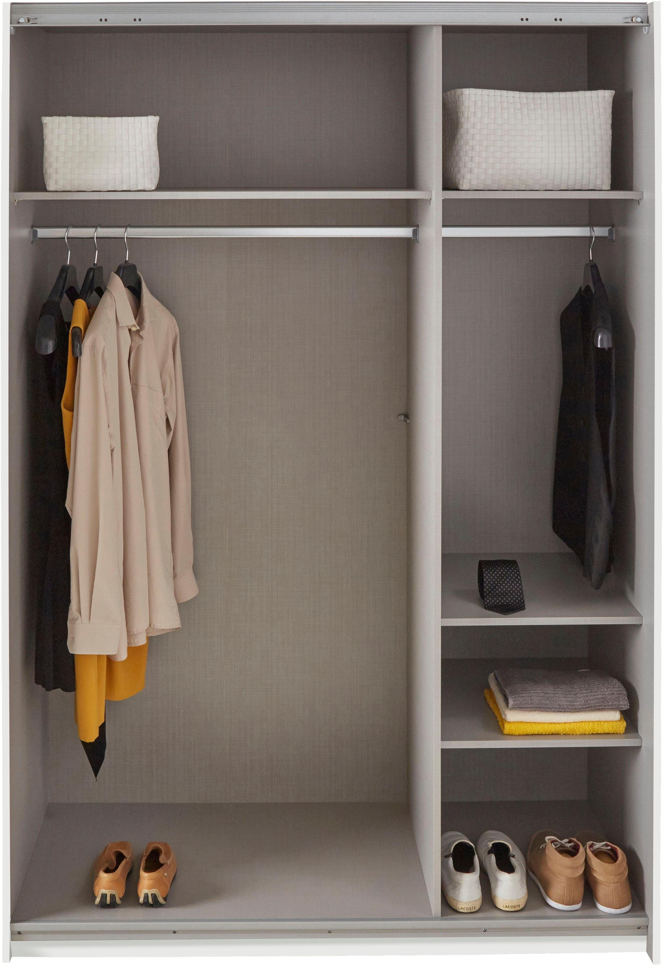 Wimex Schwebetürenschrank »Altona« mit Glaselementen und zusätzlichen Einlegeböden