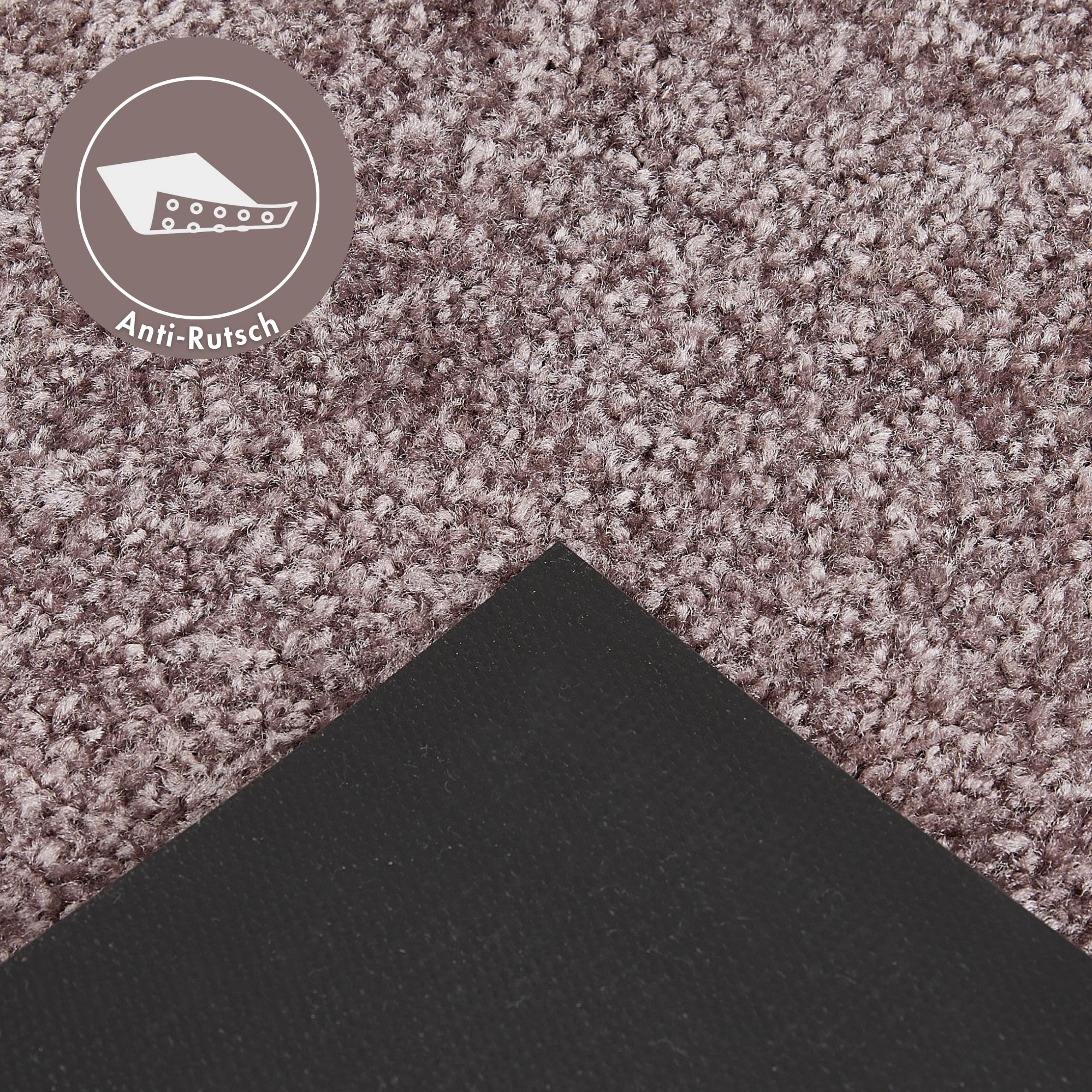 Andiamo Tapis de sol »Super Wash & Clean, Made in Belgium« Rectangulaire 7 mm Höhe Schmutzfangmatte, Uni Farben, rutschhemmend, waschbar