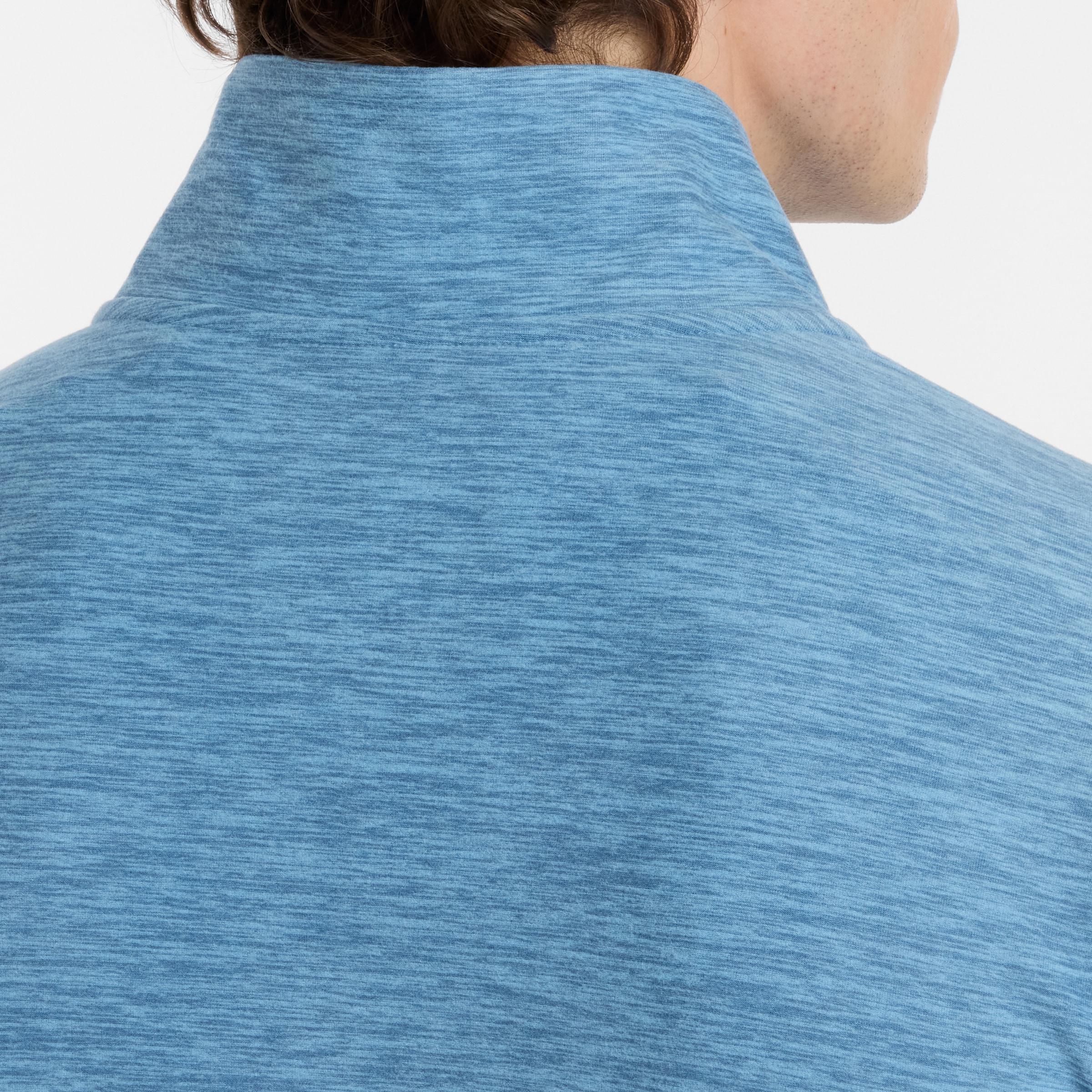 New Balance Laufshirt »Space Dye 1/4 Zip« mit Label