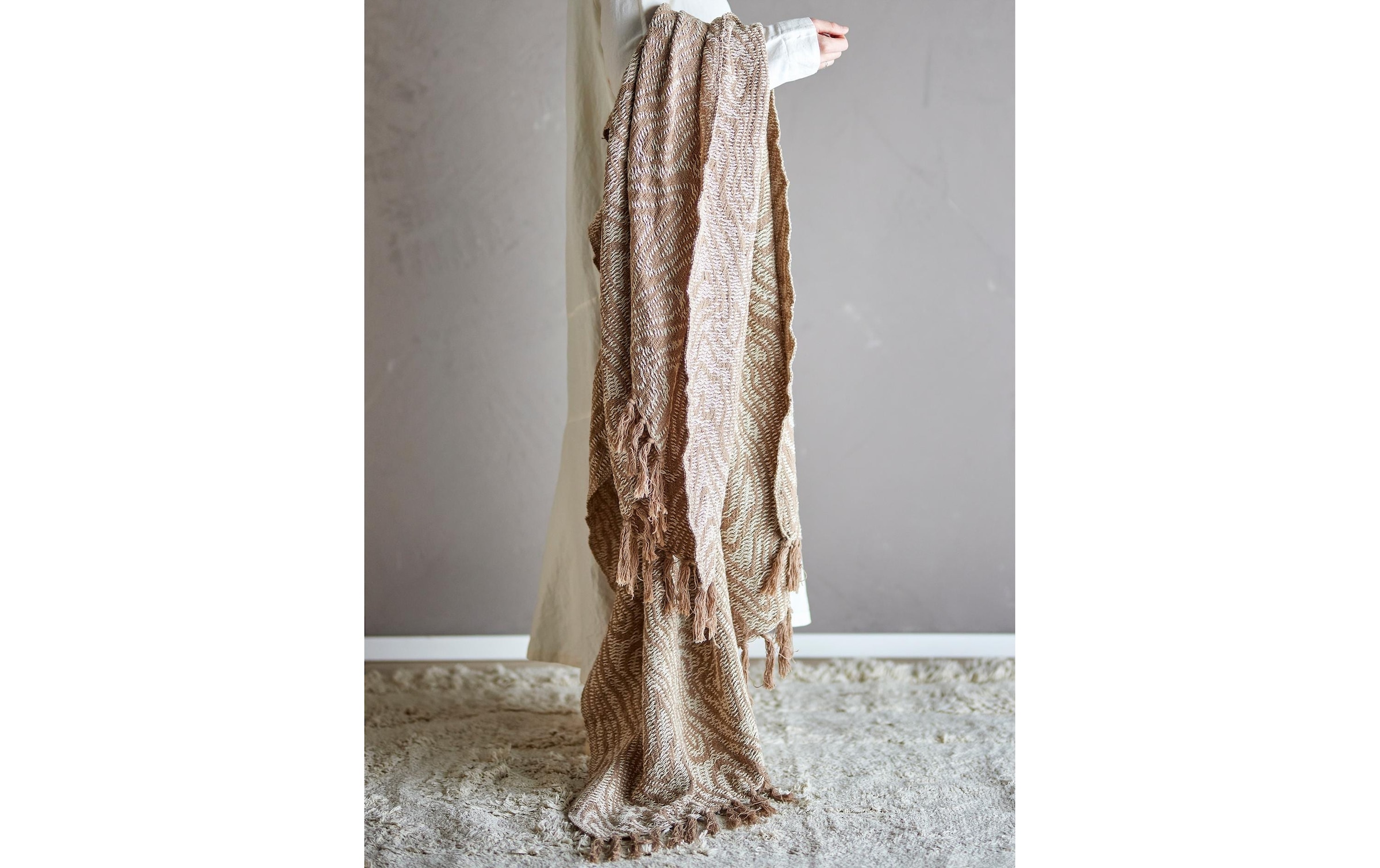 Bloomingville Wohndecke »Okapi 160 x 130 cm«