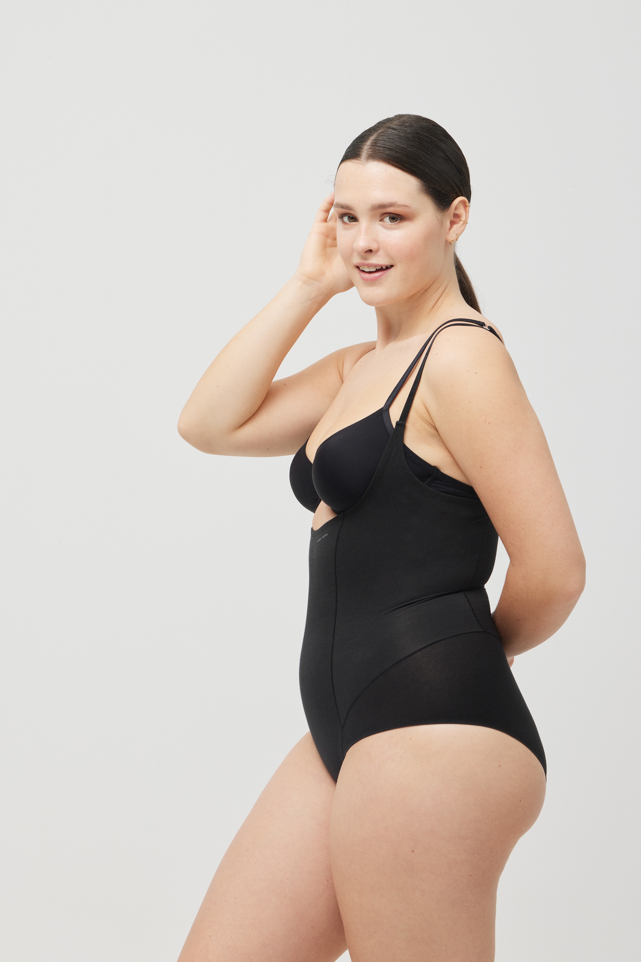 YSABEL MORA Corps sculptant mittlerer Form-Effekt, atmungsaktiv, Baumwollmix, elastisch