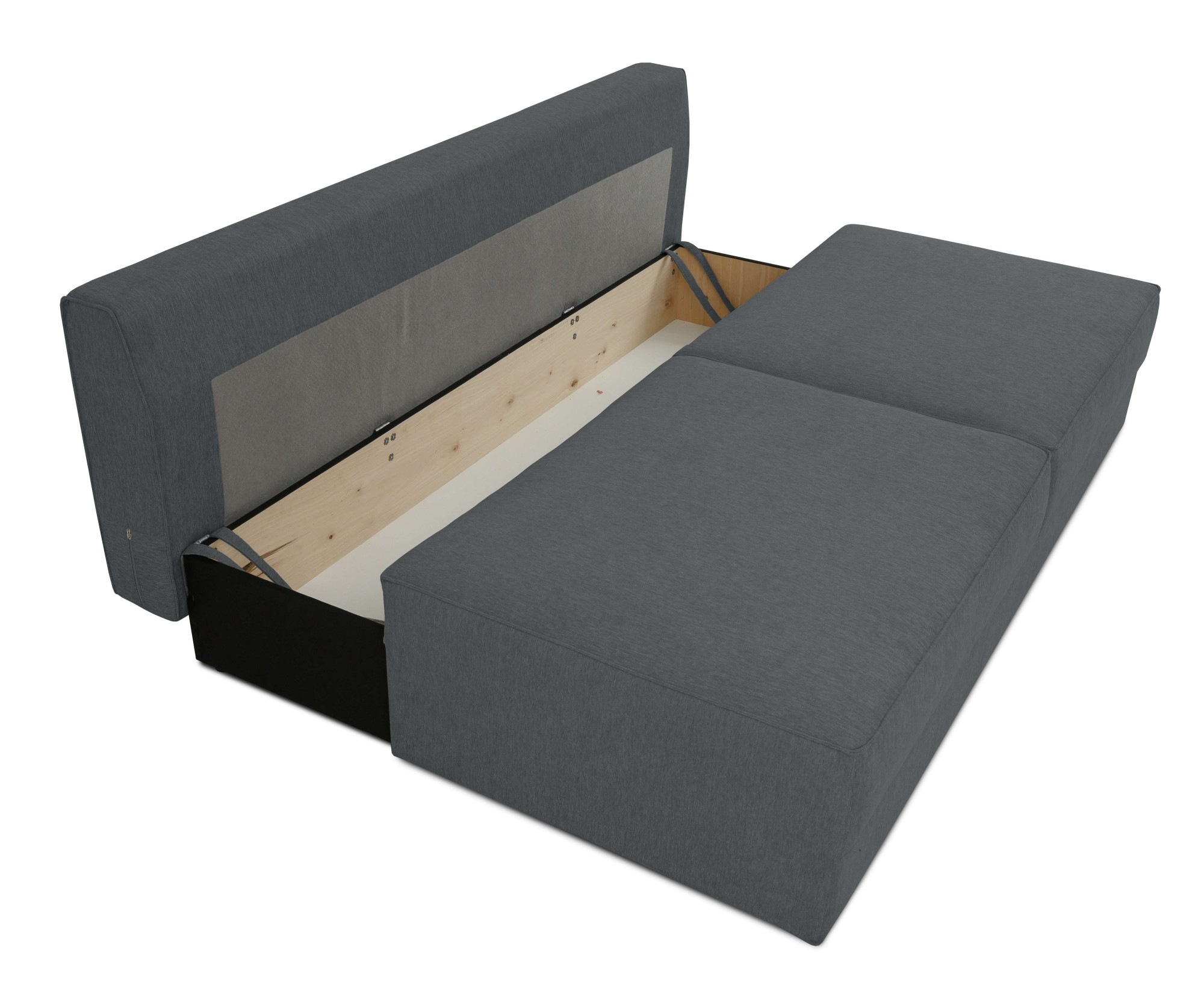GOODproduct Schlafsofa »Simonton 3-Sitzer, Breite 202 cm« Liegefläche 202x146 cm, inkl. Bettkasten, weicher Struktur-Stoff