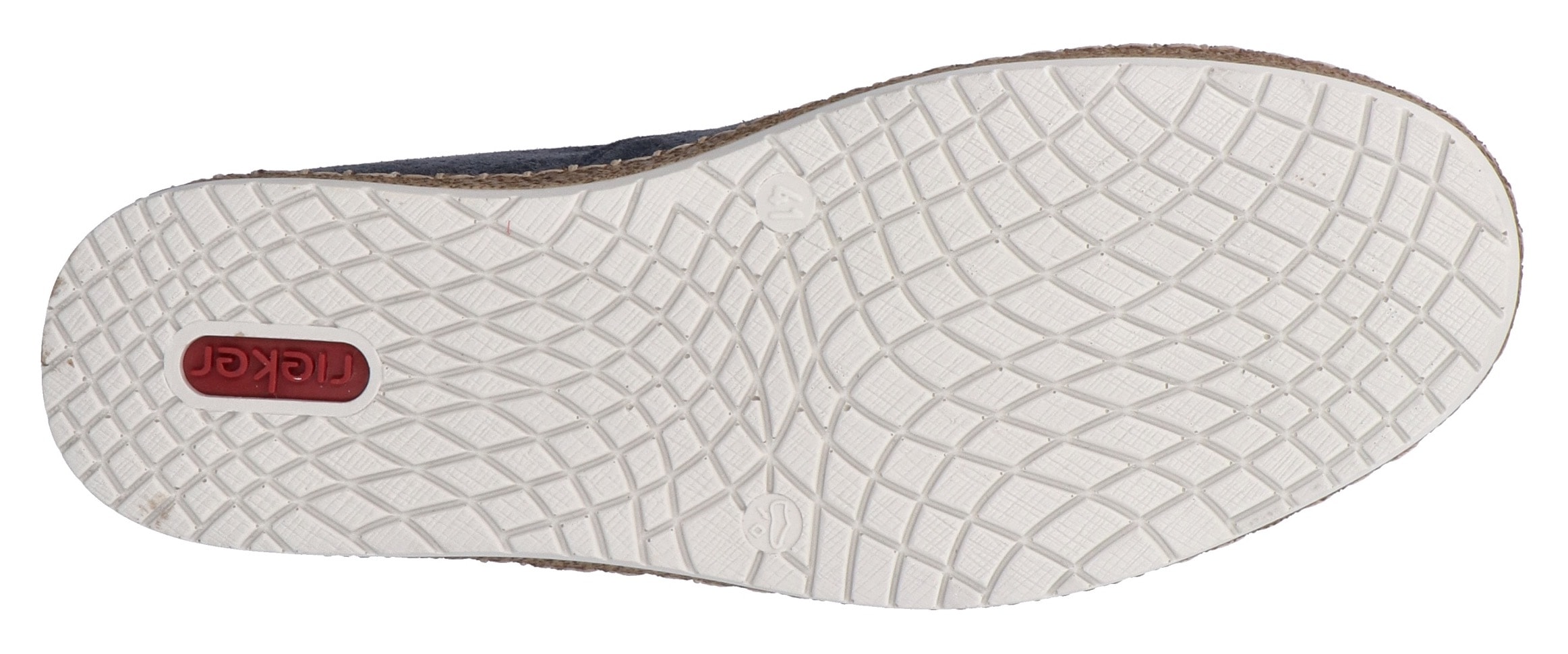 Rieker Slipper  , chaussure à enfiler, mocassin décontracté, mocassin avec perforations