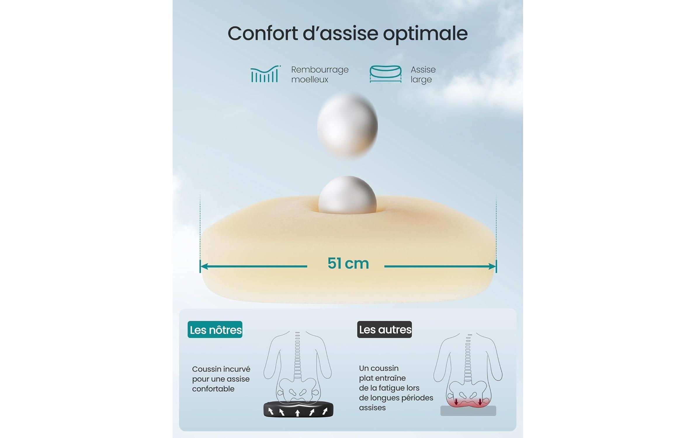 SONGMICS Chaise pivotante »mit Armlehnen« ()