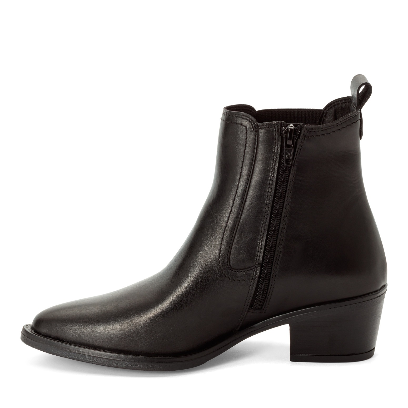 Tamaris Bottines chelsea  , Blockabsatz, Cowboy Stiefelette, Westernstiefelette mit Gummizug