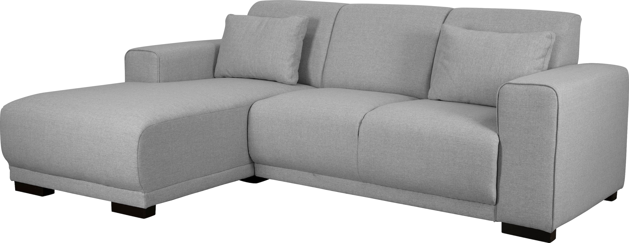 Home affaire Canapé d'angle »BORNHOLM L-Form, B: 234 cm - OTTO. Verlässliche Qualität.« Recamiere links oder rechts bestellbar, Wellenfederung, inkl. 2 Kissen