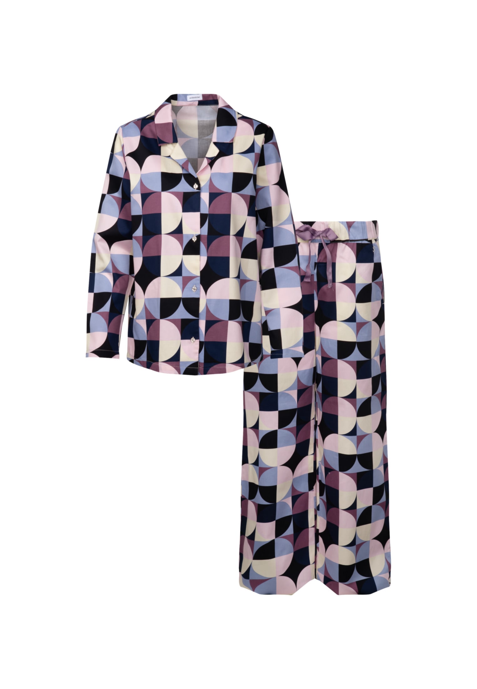 seidensticker Pyjama »Schwarze Rose«