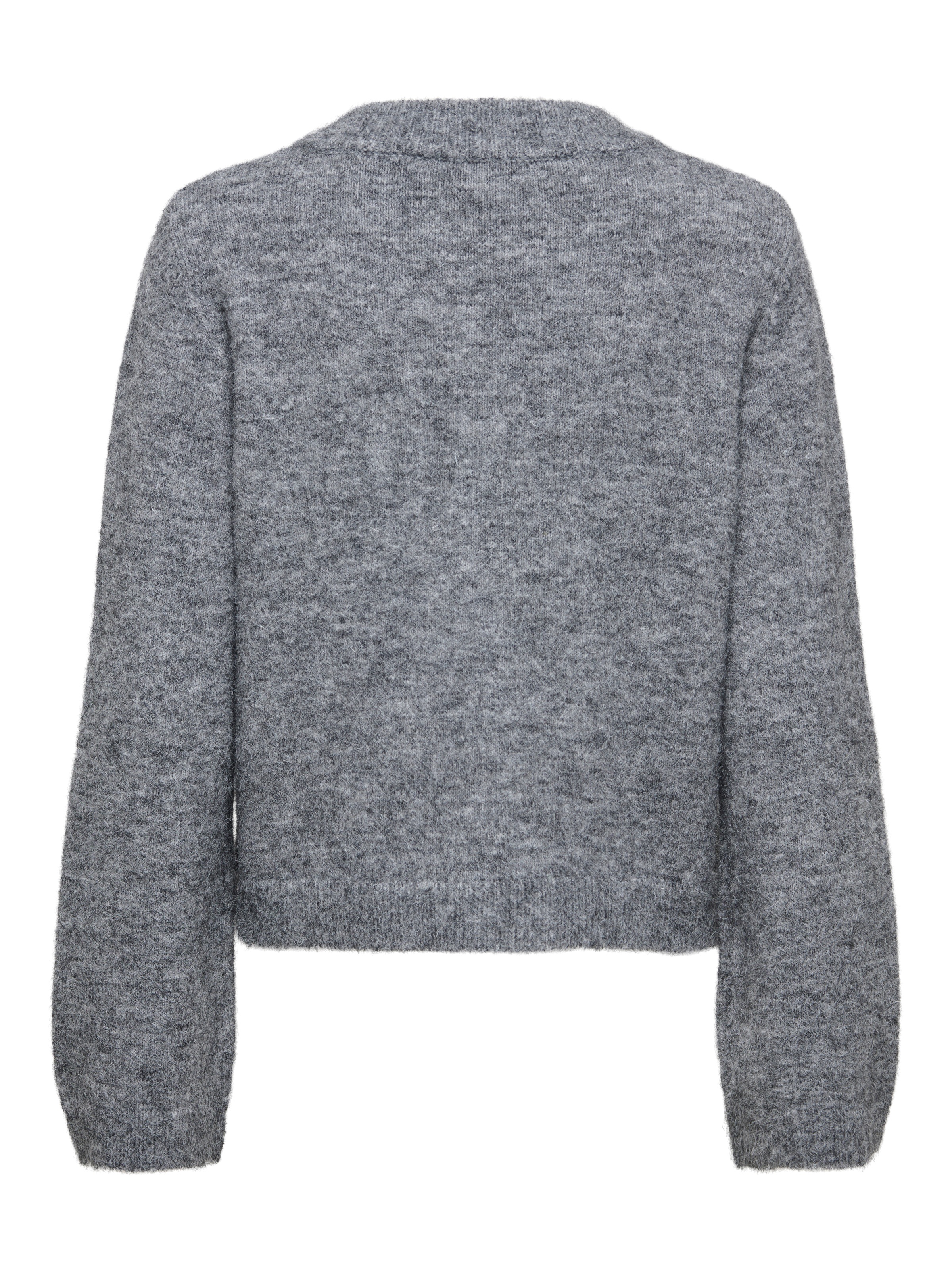 ONLY Veste en tricot »ONLMIGGIE LS O-NECK PEARL CARDIGA EX KNT« Materialmix, regular fit