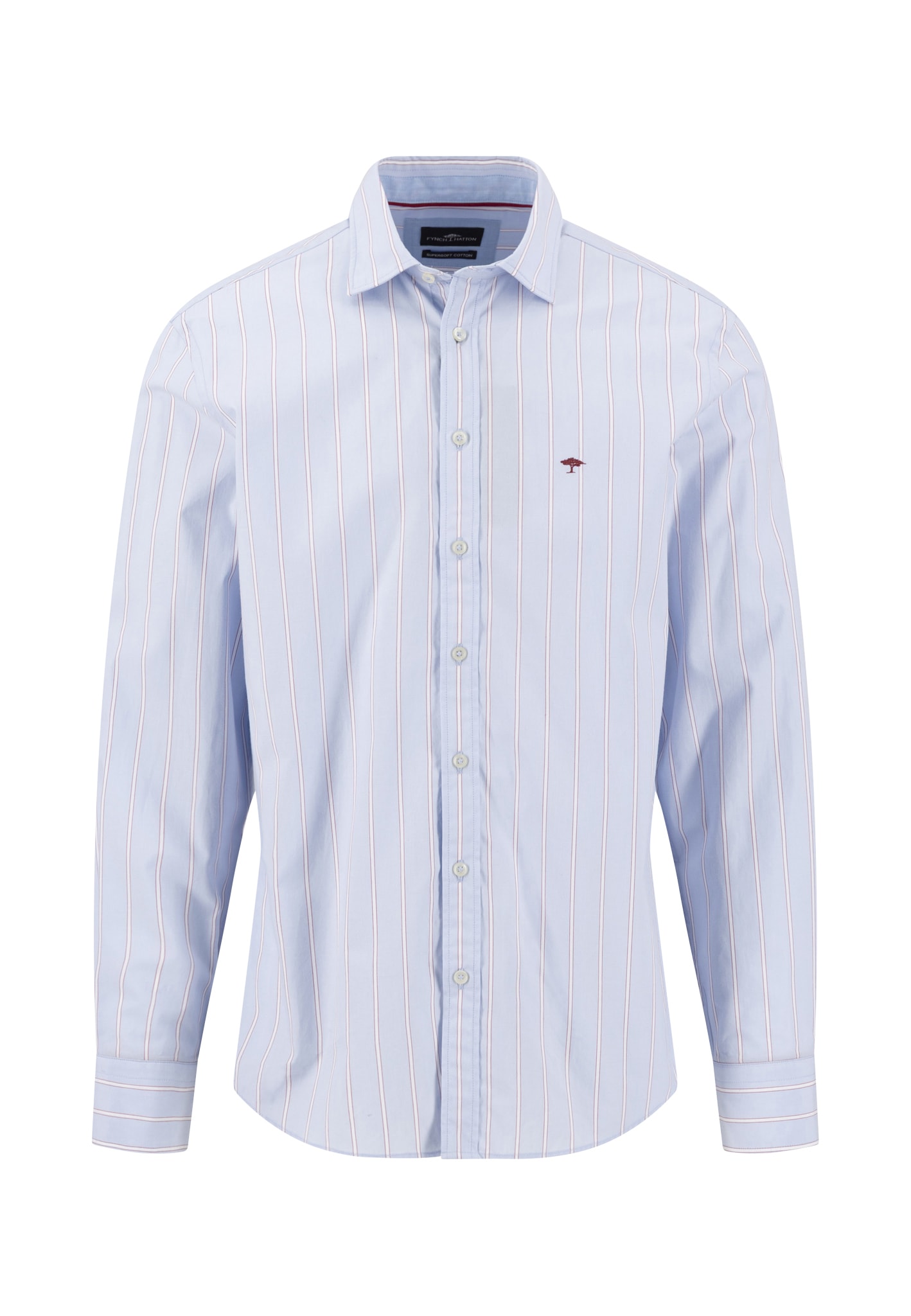 FYNCH-HATTON Chemise à manches longues au design rayé
