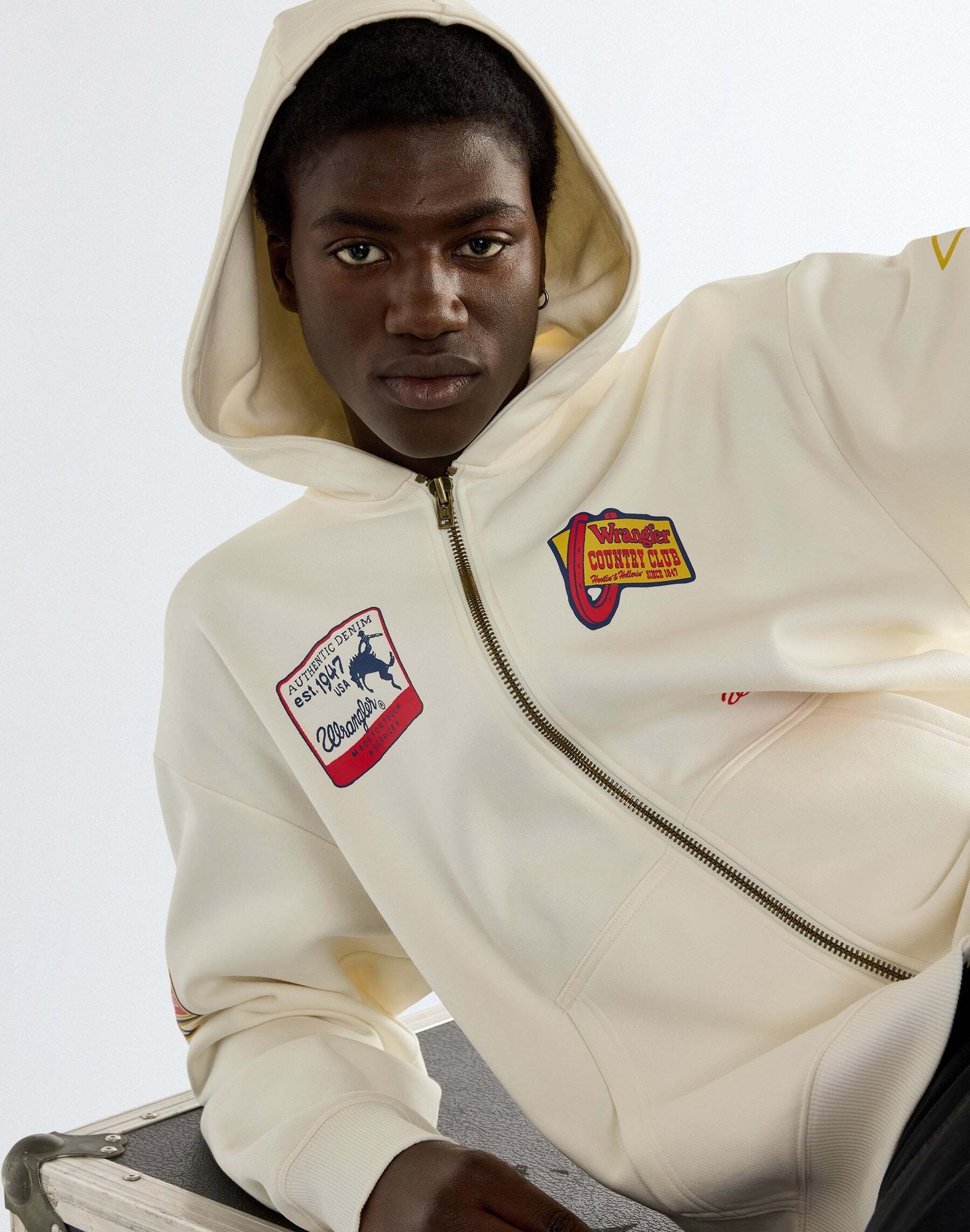 Wrangler Kapuzenpullover »WRANGLER Kapuzenpullover Graphic Zip«