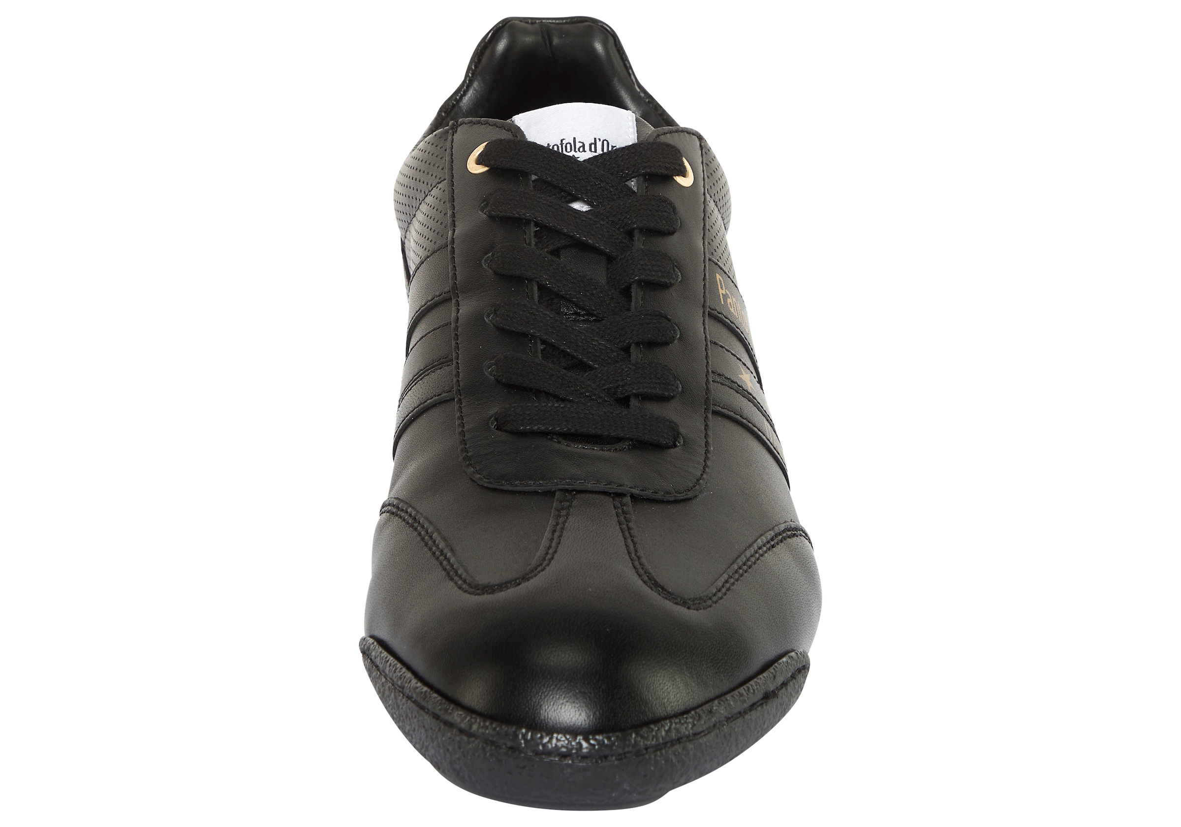 Pantofola d´Oro Sneakers »VASTO LOW«  Obermaterial aus Leder, Gummilaufsohle, mit Schnürung