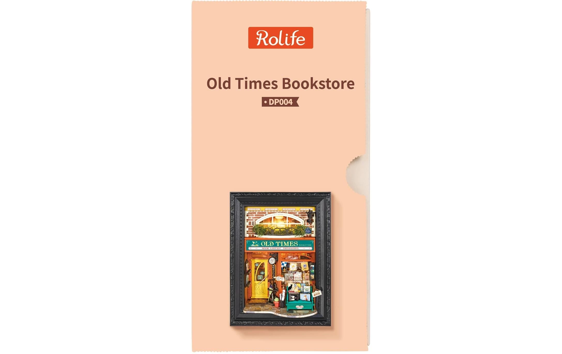   Kit de modèles réduits »Rolife Old Times Bookstore mit LED« 157 cuis tlg.