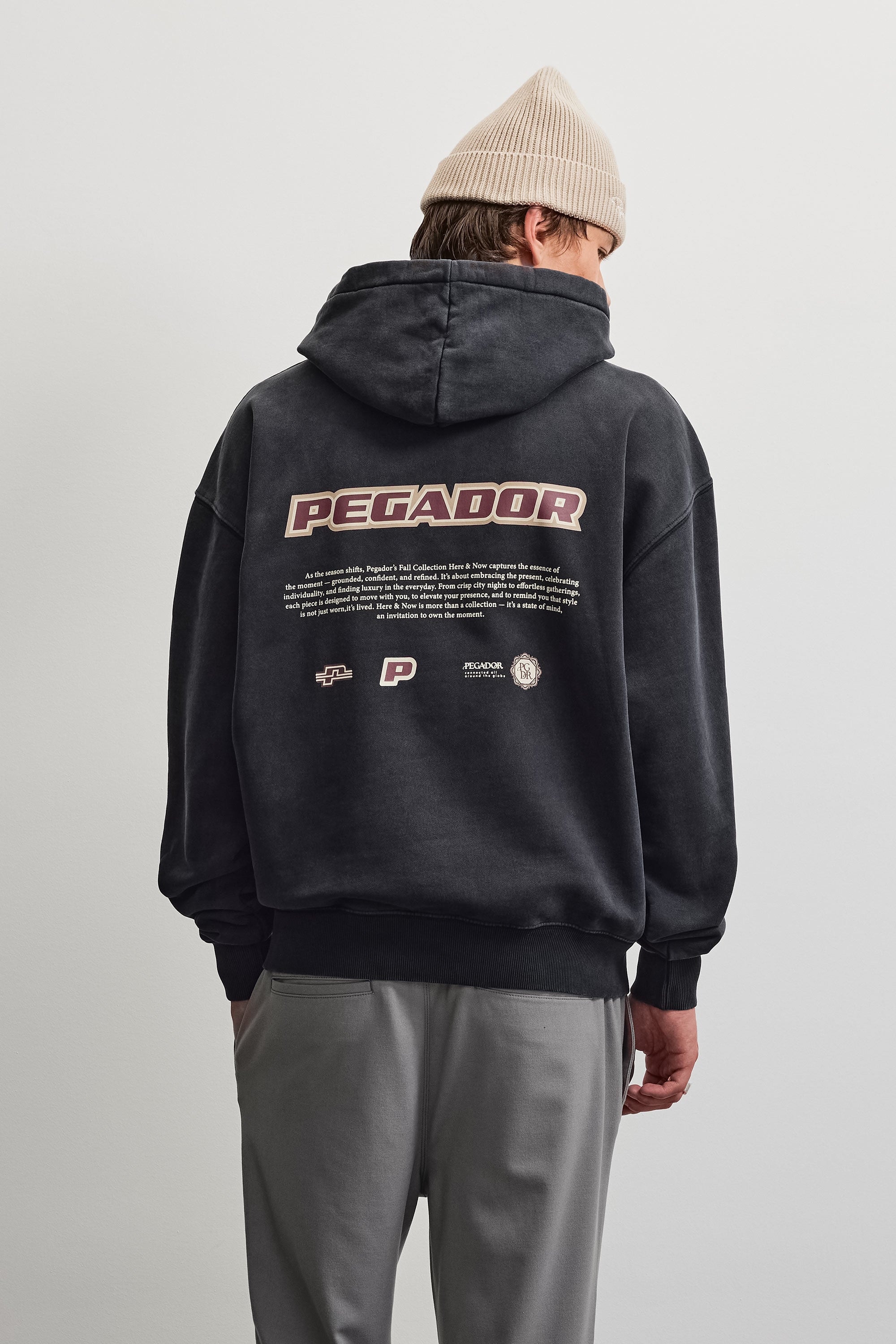 PEGADOR Kapuzensweatshirt »Binibeca Oversized Hoodie«, Baumwollmischung, oversize
