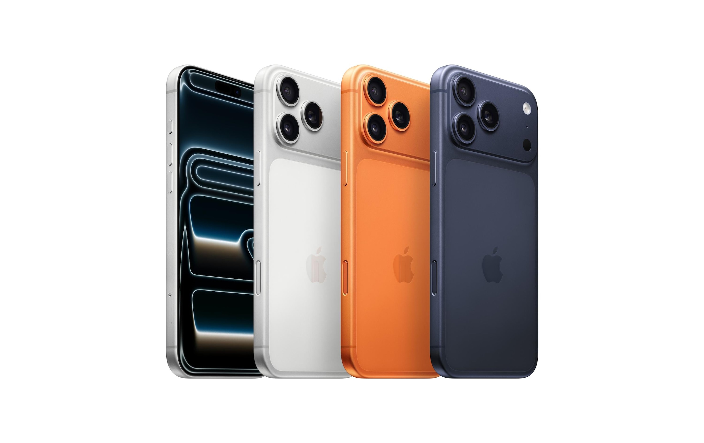 Apple Smartphone »iPhone 17 Pro Max« Blau Induktionsladung